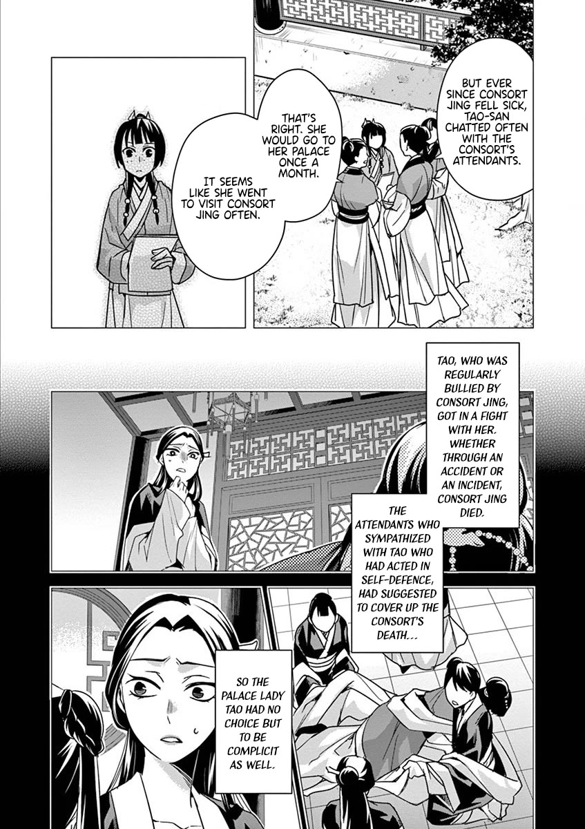 Kusuriya no Hitorigoto - Maomao no Koukyuu Nazotoki Techou Chapter 35 page 33 - Chapter 35: Corpse Fungus (2)
