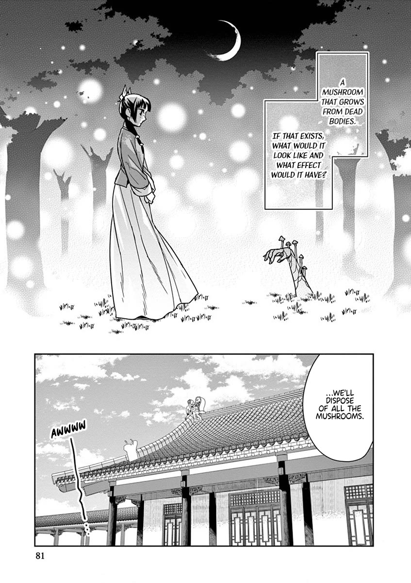 Kusuriya no Hitorigoto - Maomao no Koukyuu Nazotoki Techou Chapter 35 page 38 - Chapter 35: Corpse Fungus (2)