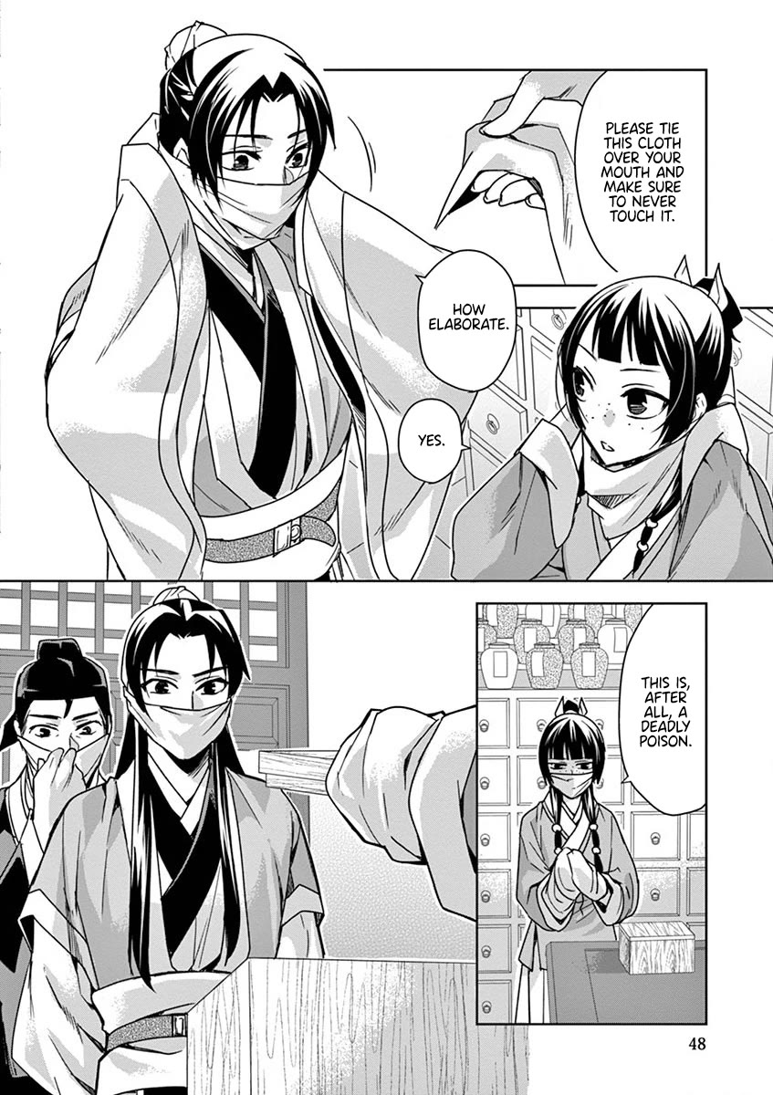Kusuriya no Hitorigoto - Maomao no Koukyuu Nazotoki Techou Chapter 35 page 6 - Chapter 35: Corpse Fungus (2)
