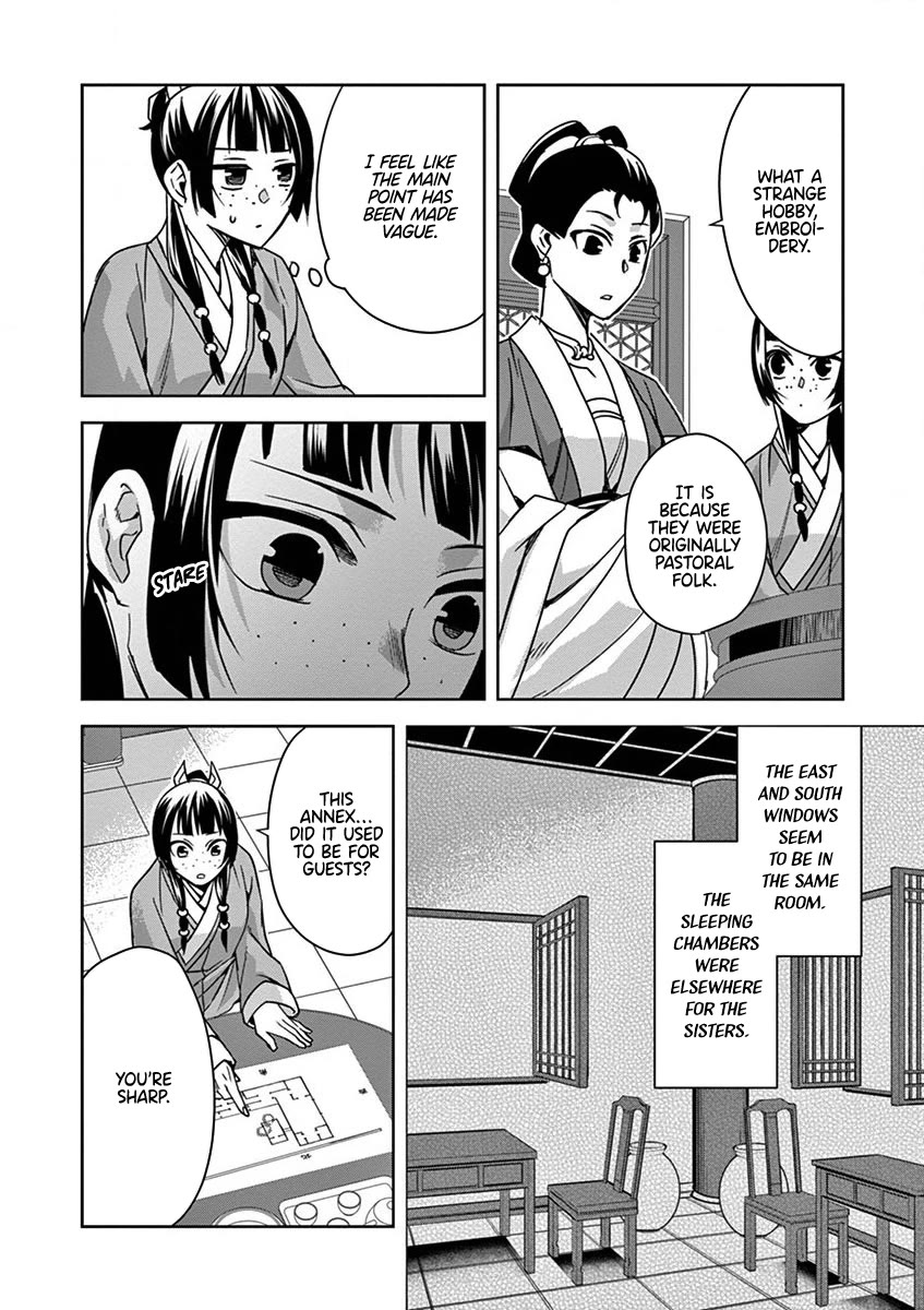 Kusuriya no Hitorigoto - Maomao no Koukyuu Nazotoki Techou Chapter 36 page 18 - Chapter 36: Mirrors