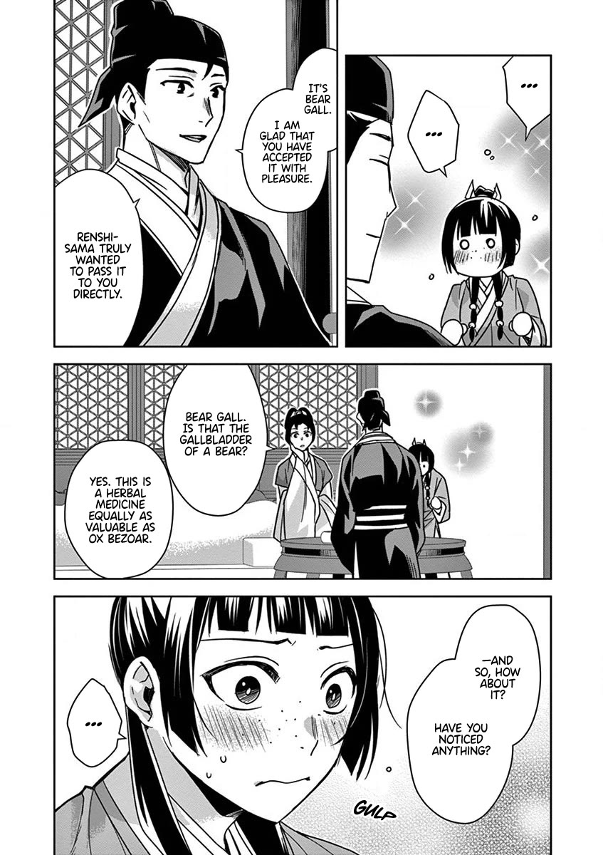 Kusuriya no Hitorigoto - Maomao no Koukyuu Nazotoki Techou Chapter 36 page 22 - Chapter 36: Mirrors