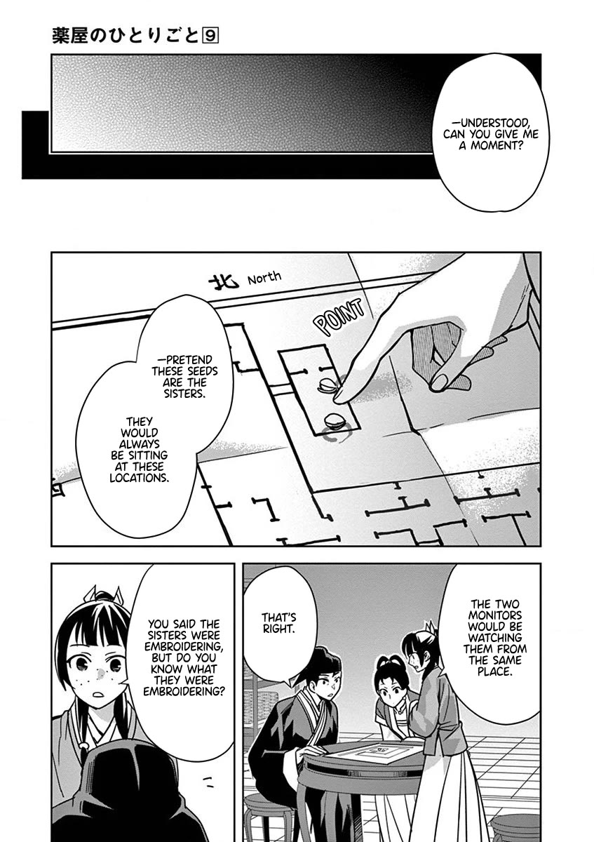 Kusuriya no Hitorigoto - Maomao no Koukyuu Nazotoki Techou Chapter 36 page 23 - Chapter 36: Mirrors