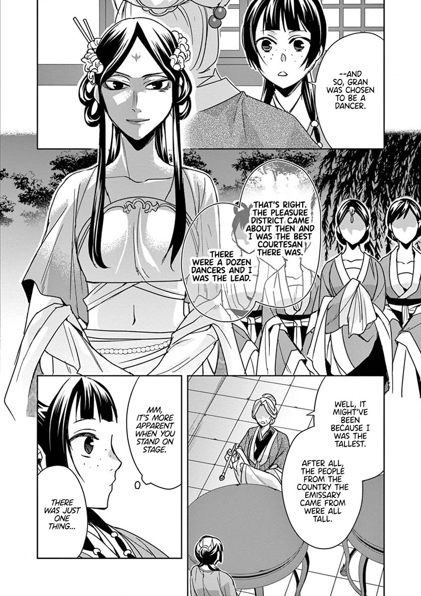 Kusuriya no Hitorigoto - Maomao no Koukyuu Nazotoki Techou Chapter 37 page 18 - Chapter 37: The Moon Spirit (1)