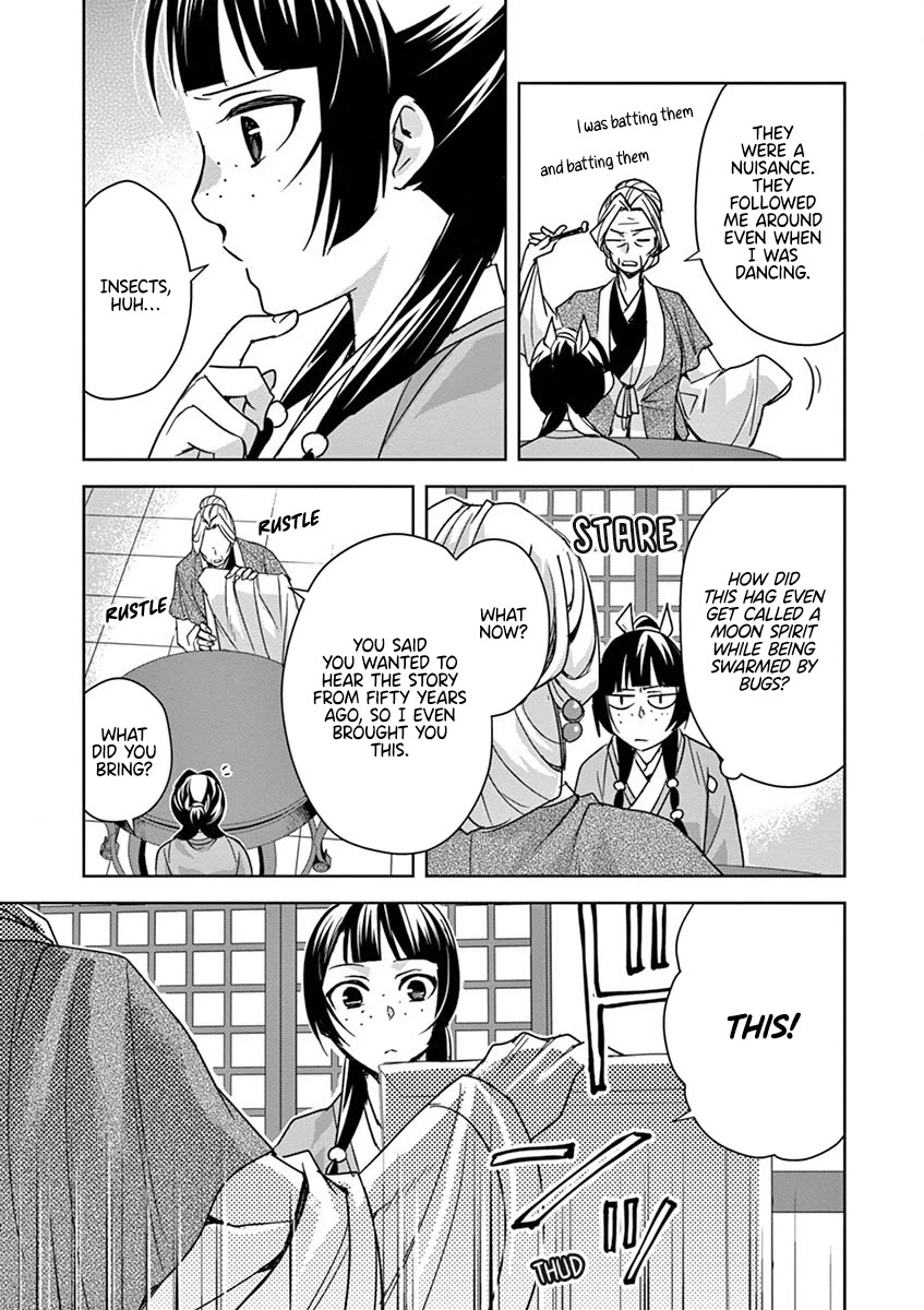 Kusuriya no Hitorigoto - Maomao no Koukyuu Nazotoki Techou Chapter 37 page 21 - Chapter 37: The Moon Spirit (1)