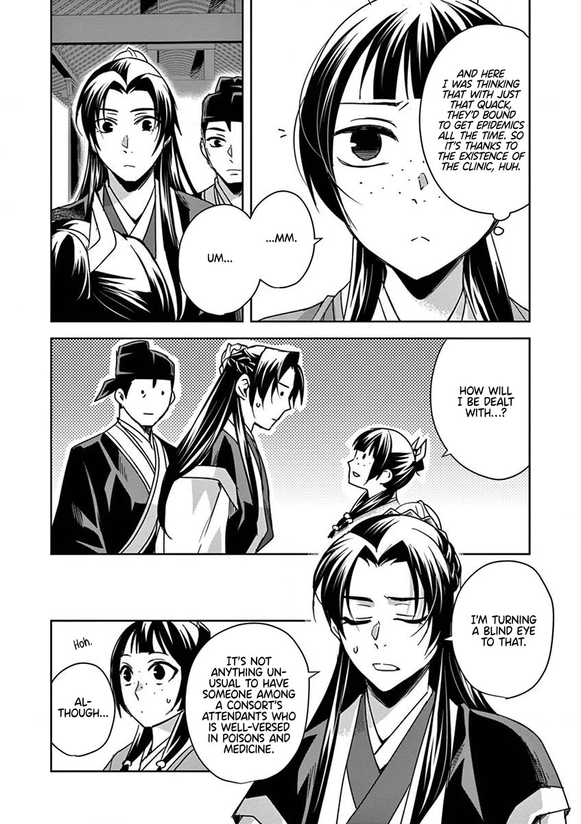 Kusuriya no Hitorigoto - Maomao no Koukyuu Nazotoki Techou Chapter 39 page 23 - Chapter 39: The Clinic