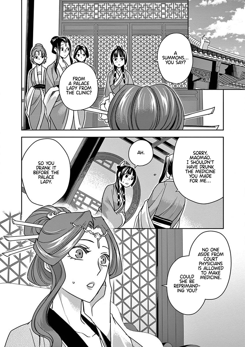 Kusuriya no Hitorigoto - Maomao no Koukyuu Nazotoki Techou Chapter 39 page 28 - Chapter 39: The Clinic