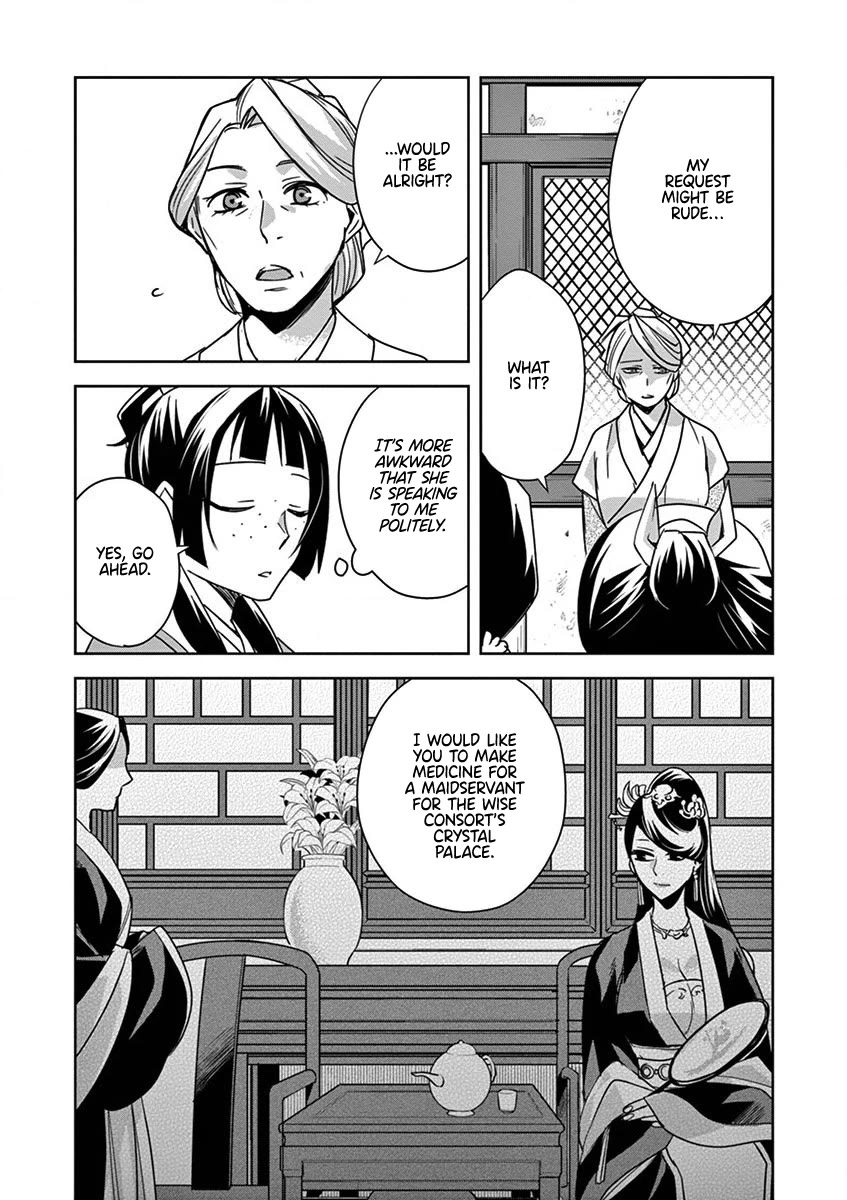 Kusuriya no Hitorigoto - Maomao no Koukyuu Nazotoki Techou Chapter 39 page 34 - Chapter 39: The Clinic