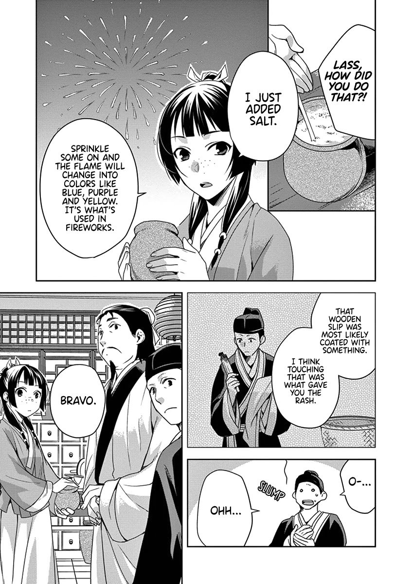 Kusuriya no Hitorigoto - Maomao no Koukyuu Nazotoki Techou Chapter 4 page 10 - Chapter 4: Imperial Command
