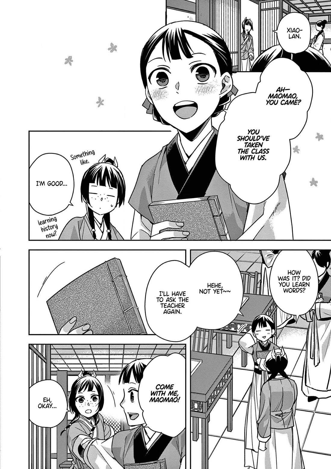 Kusuriya no Hitorigoto - Maomao no Koukyuu Nazotoki Techou Chapter 42 page 12 - Chapter 42: Shrine of Selection (1)