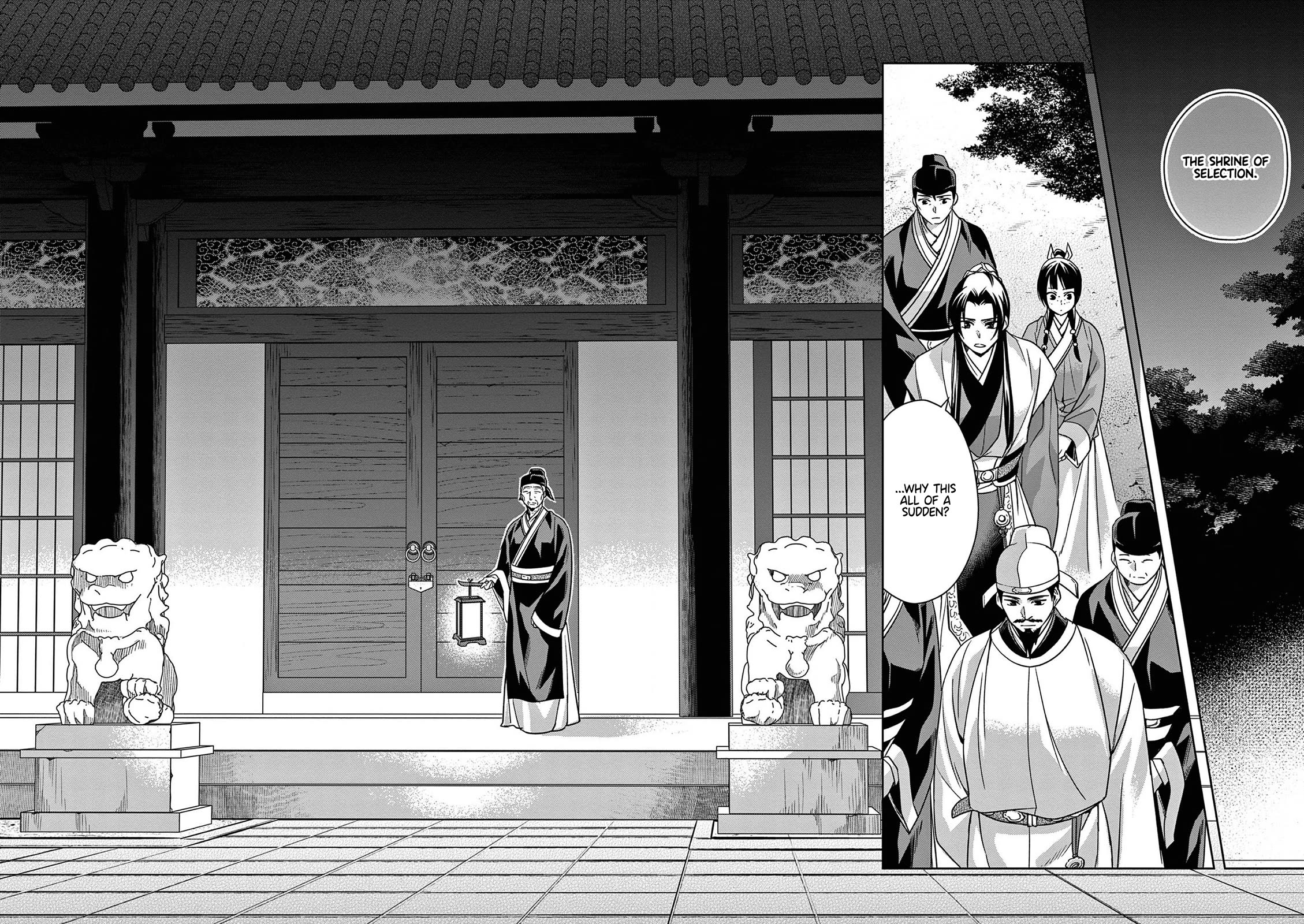 Kusuriya no Hitorigoto - Maomao no Koukyuu Nazotoki Techou Chapter 42 page 24 - Chapter 42: Shrine of Selection (1)