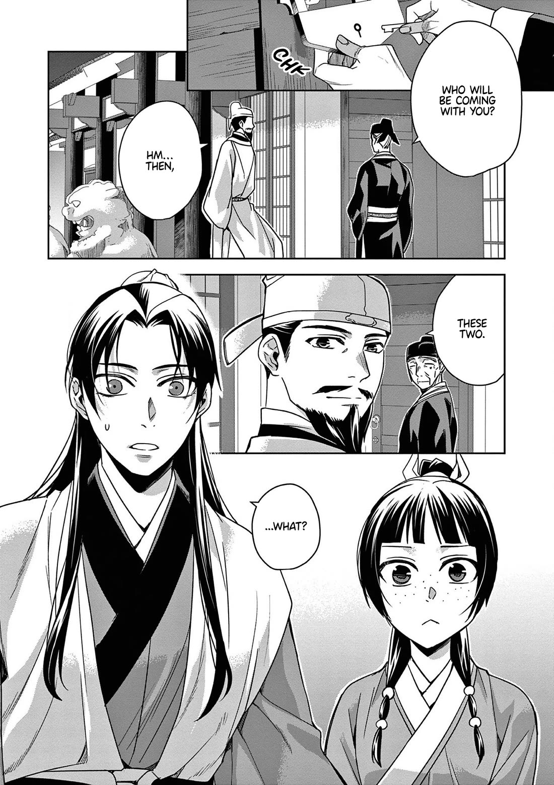 Kusuriya no Hitorigoto - Maomao no Koukyuu Nazotoki Techou Chapter 42 page 26 - Chapter 42: Shrine of Selection (1)