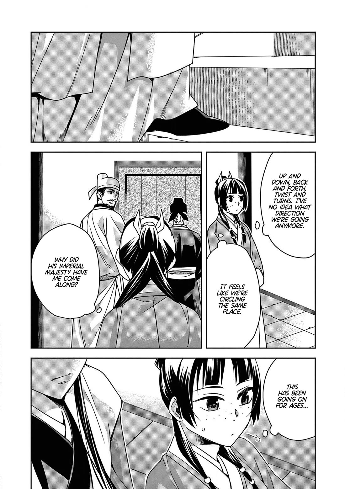Kusuriya no Hitorigoto - Maomao no Koukyuu Nazotoki Techou Chapter 42 page 33 - Chapter 42: Shrine of Selection (1)