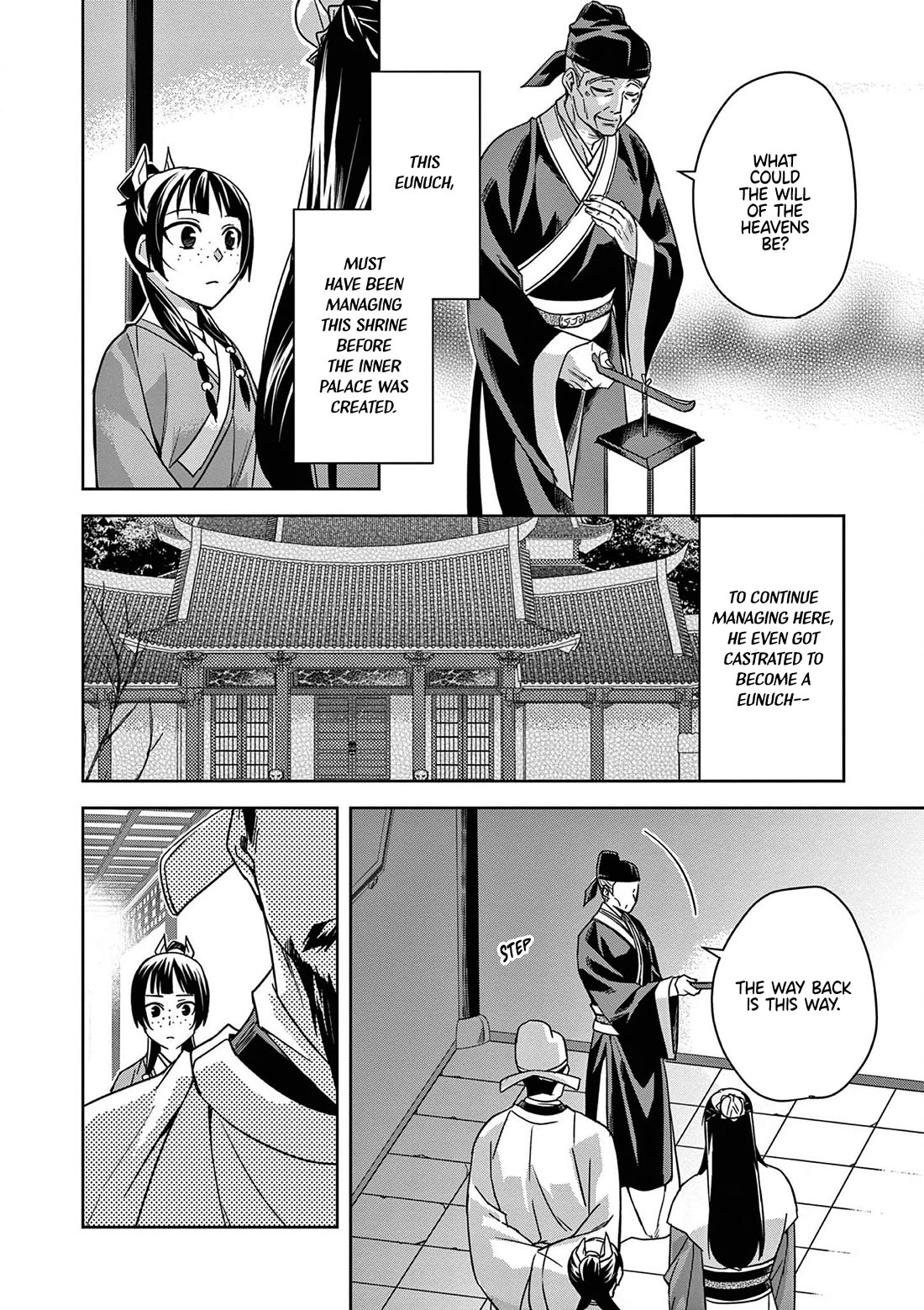 Kusuriya no Hitorigoto - Maomao no Koukyuu Nazotoki Techou Chapter 42 page 39 - Chapter 42: Shrine of Selection (1)