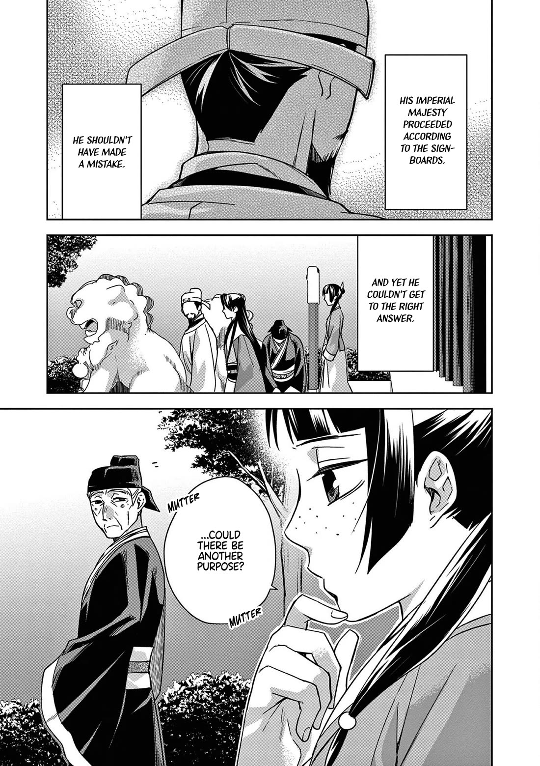Kusuriya no Hitorigoto - Maomao no Koukyuu Nazotoki Techou Chapter 42 page 40 - Chapter 42: Shrine of Selection (1)