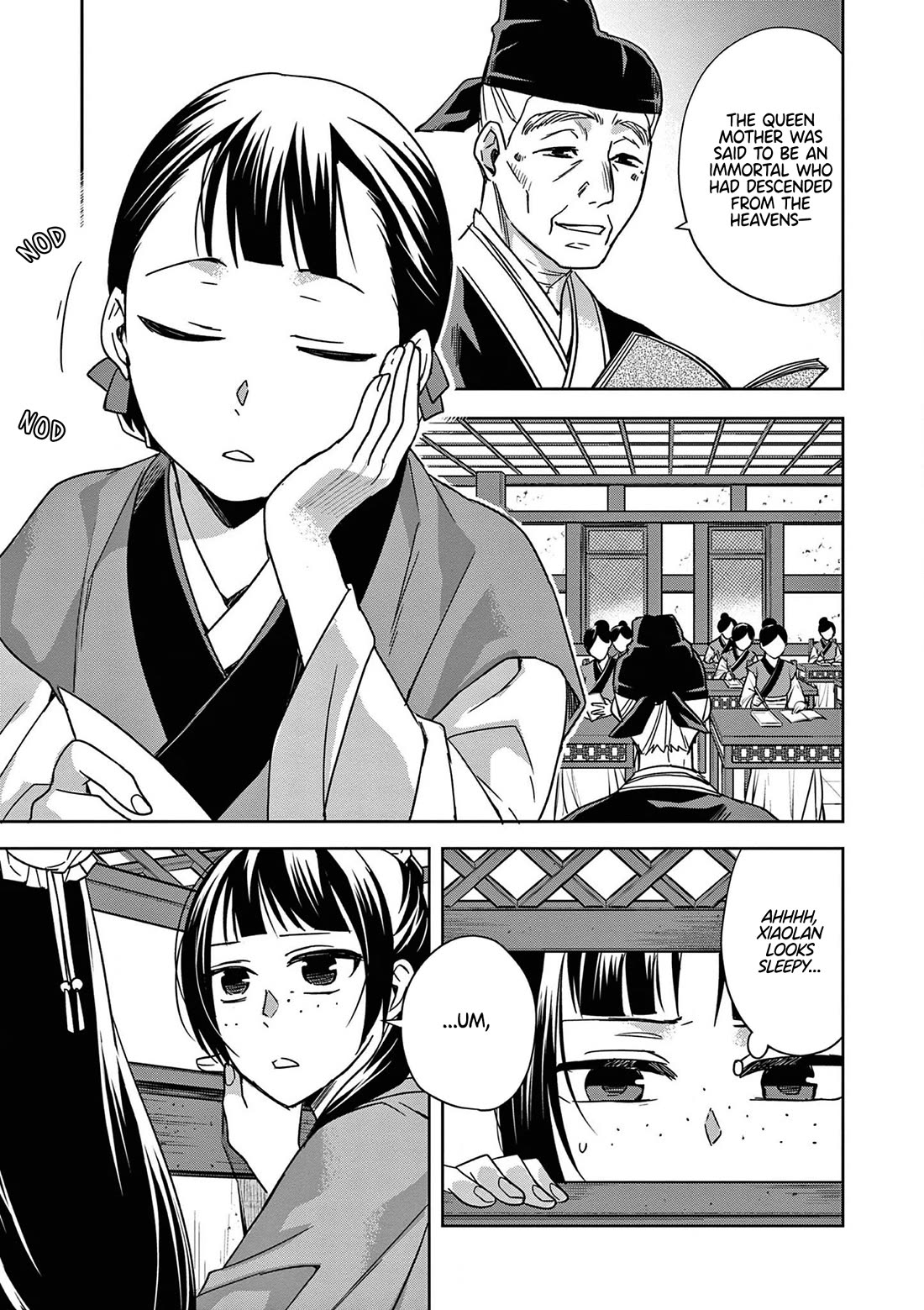 Kusuriya no Hitorigoto - Maomao no Koukyuu Nazotoki Techou Chapter 42 page 7 - Chapter 42: Shrine of Selection (1)