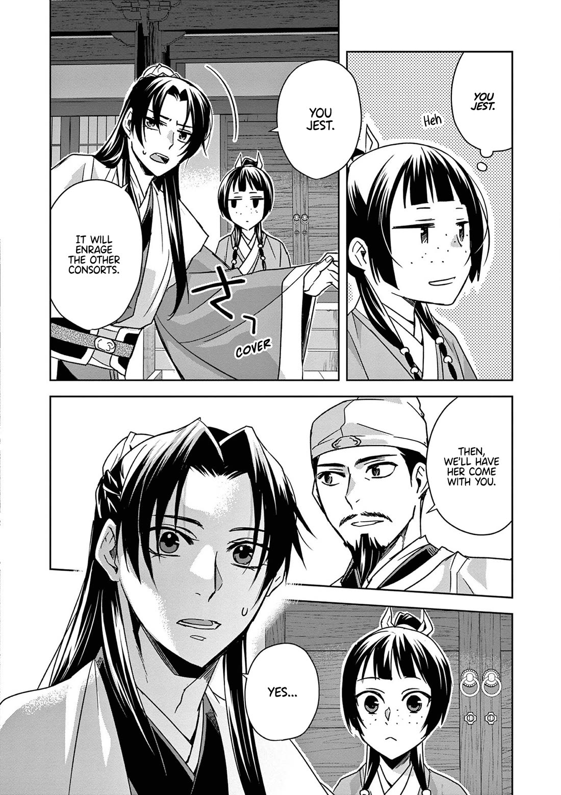 Kusuriya no Hitorigoto - Maomao no Koukyuu Nazotoki Techou Chapter 43 page 10 - Chapter 43: Shrine of Selection (2)
