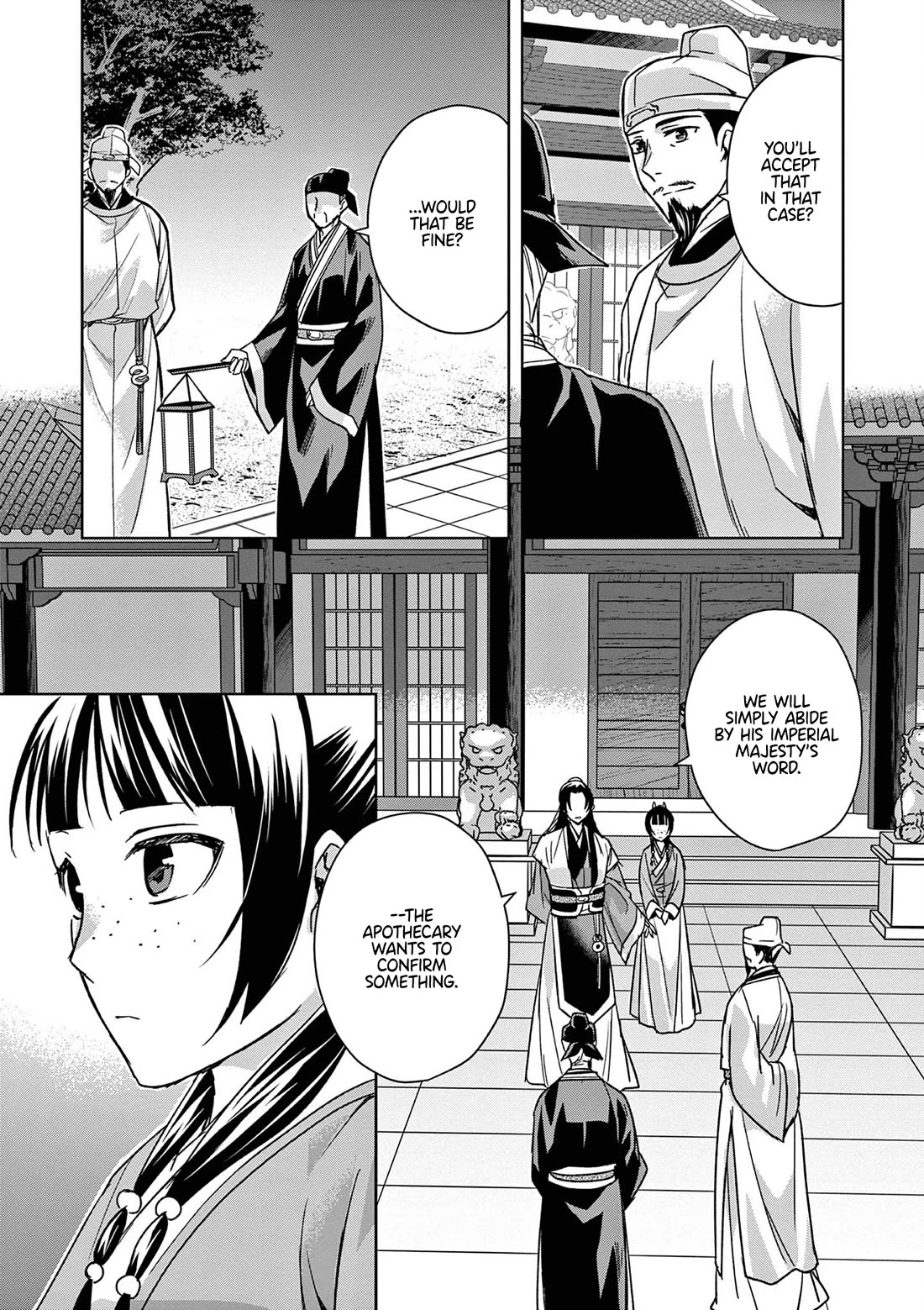 Kusuriya no Hitorigoto - Maomao no Koukyuu Nazotoki Techou Chapter 43 page 11 - Chapter 43: Shrine of Selection (2)
