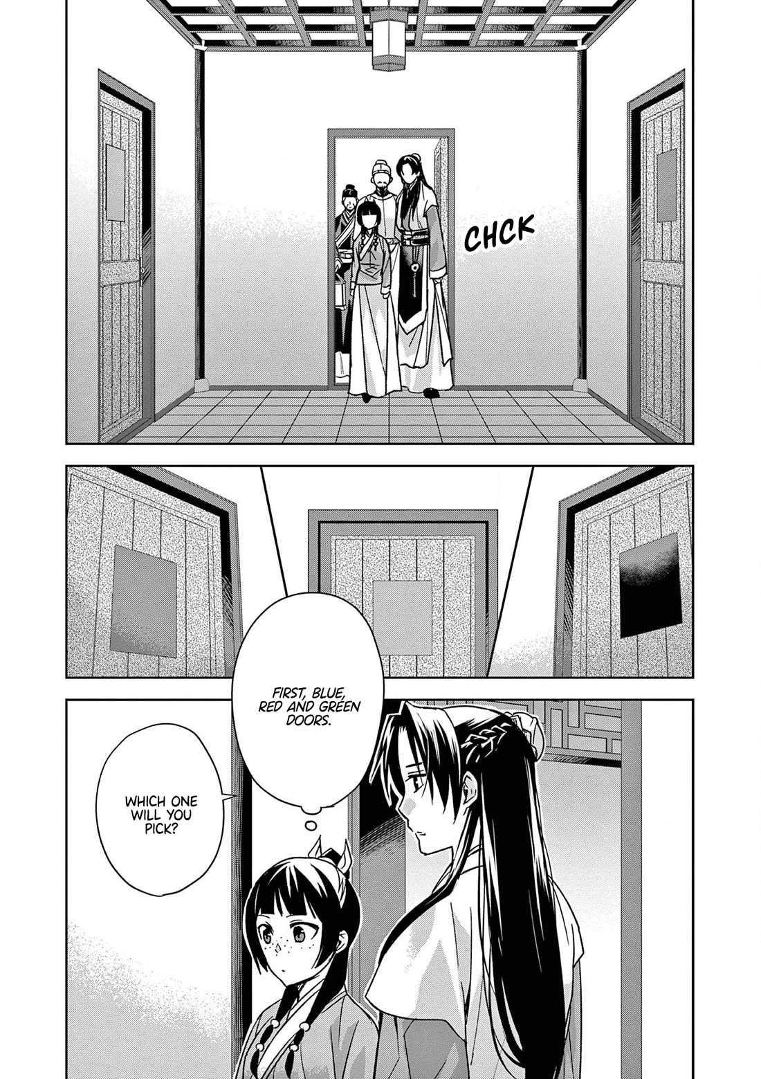 Kusuriya no Hitorigoto - Maomao no Koukyuu Nazotoki Techou Chapter 43 page 13 - Chapter 43: Shrine of Selection (2)
