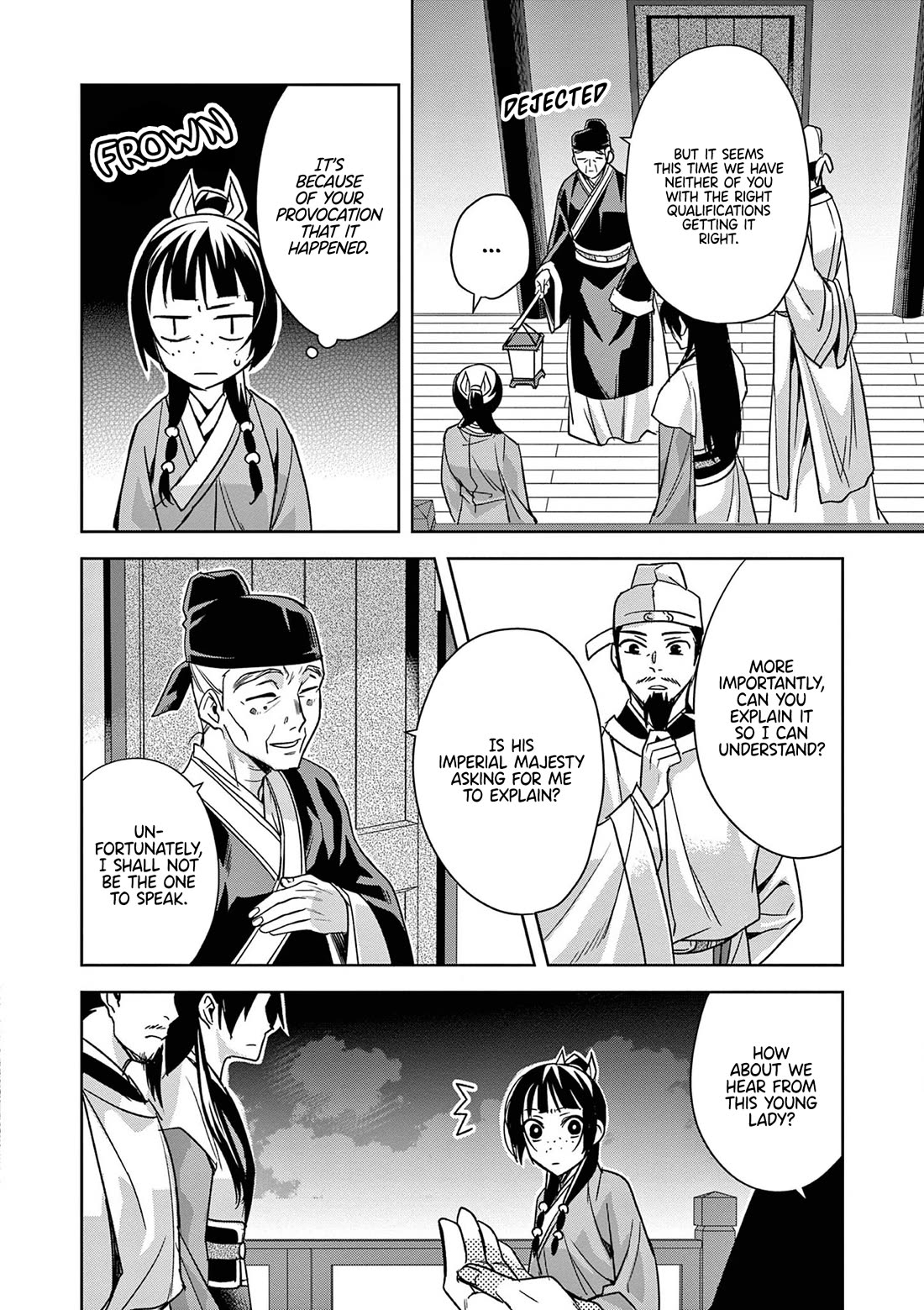 Kusuriya no Hitorigoto - Maomao no Koukyuu Nazotoki Techou Chapter 43 page 21 - Chapter 43: Shrine of Selection (2)