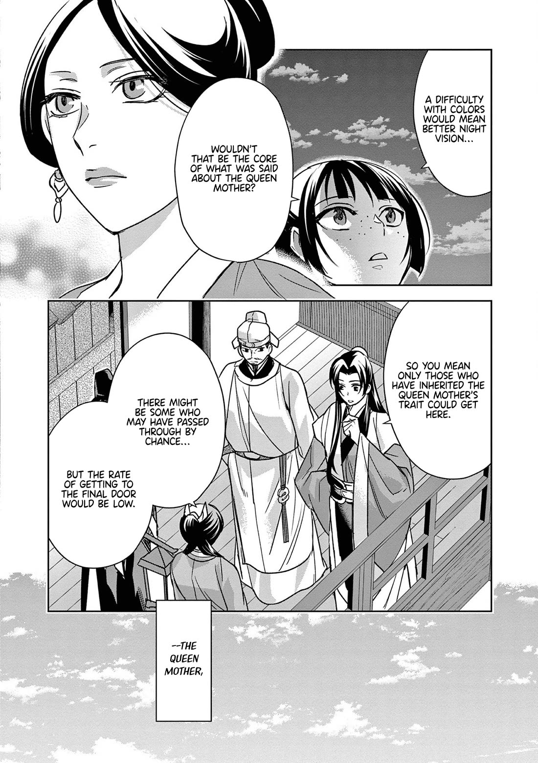 Kusuriya no Hitorigoto - Maomao no Koukyuu Nazotoki Techou Chapter 43 page 28 - Chapter 43: Shrine of Selection (2)