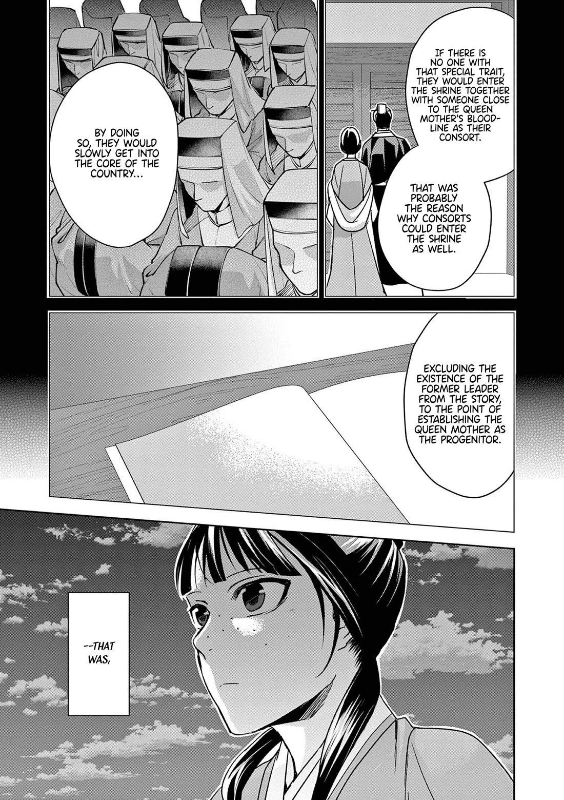 Kusuriya no Hitorigoto - Maomao no Koukyuu Nazotoki Techou Chapter 43 page 31 - Chapter 43: Shrine of Selection (2)