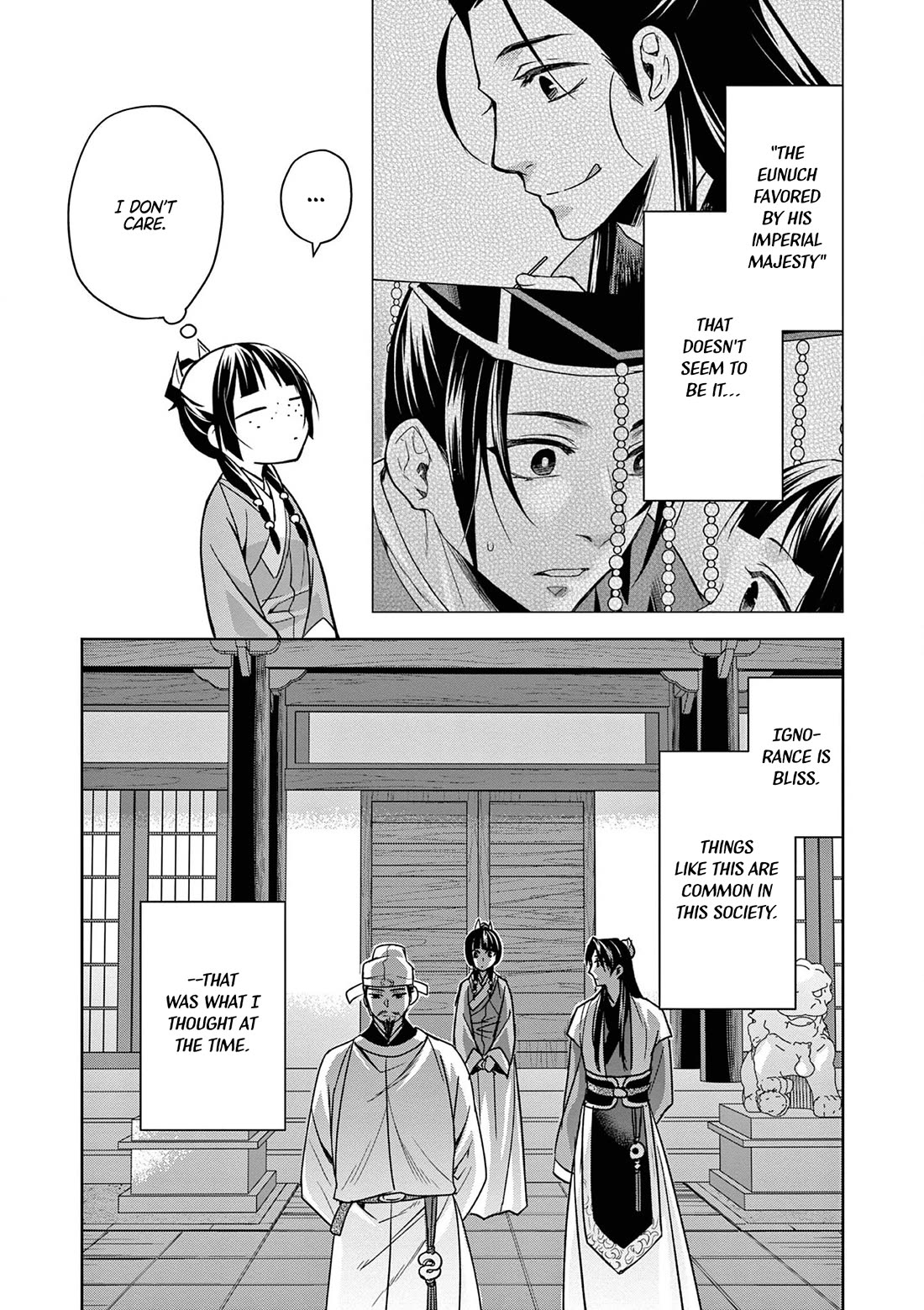 Kusuriya no Hitorigoto - Maomao no Koukyuu Nazotoki Techou Chapter 43 page 38 - Chapter 43: Shrine of Selection (2)