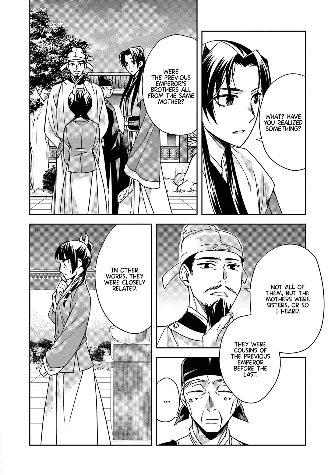 Kusuriya no Hitorigoto - Maomao no Koukyuu Nazotoki Techou Chapter 43 page 4 - Chapter 43: Shrine of Selection (2)