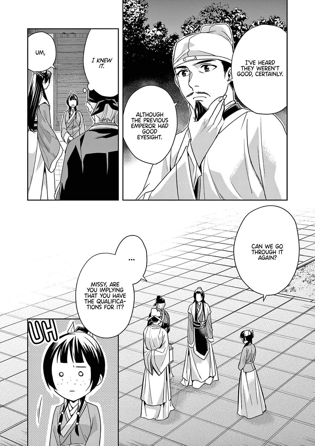 Kusuriya no Hitorigoto - Maomao no Koukyuu Nazotoki Techou Chapter 43 page 7 - Chapter 43: Shrine of Selection (2)