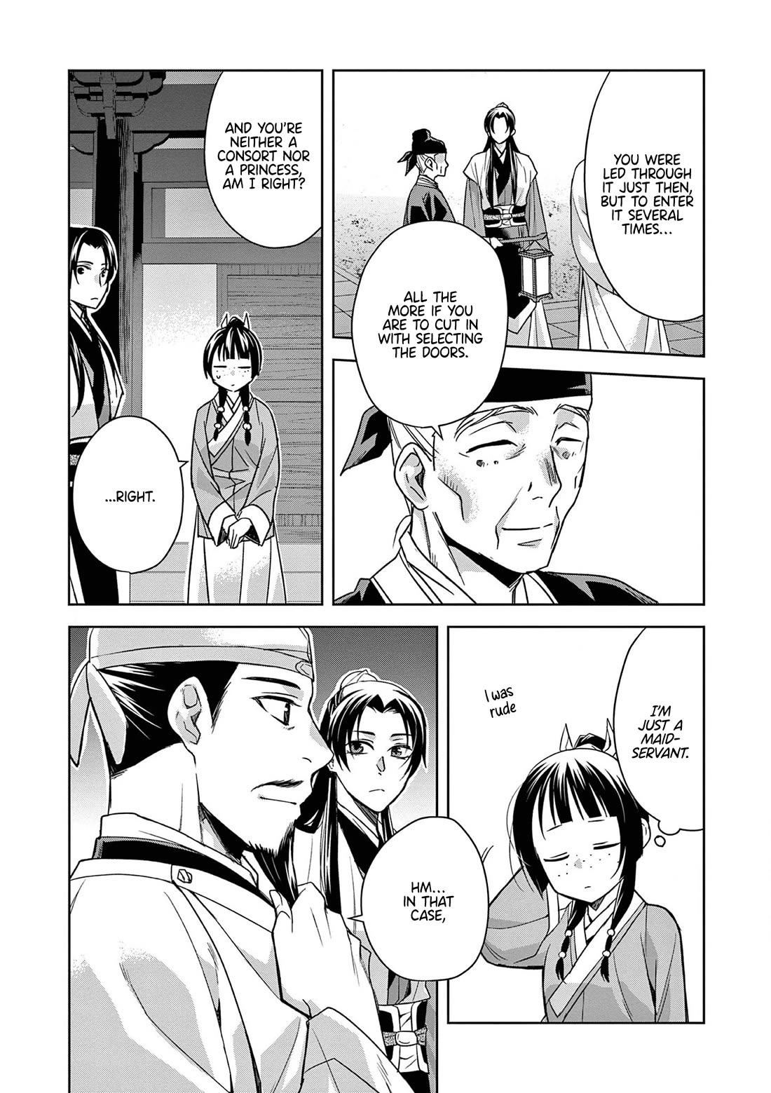 Kusuriya no Hitorigoto - Maomao no Koukyuu Nazotoki Techou Chapter 43 page 8 - Chapter 43: Shrine of Selection (2)