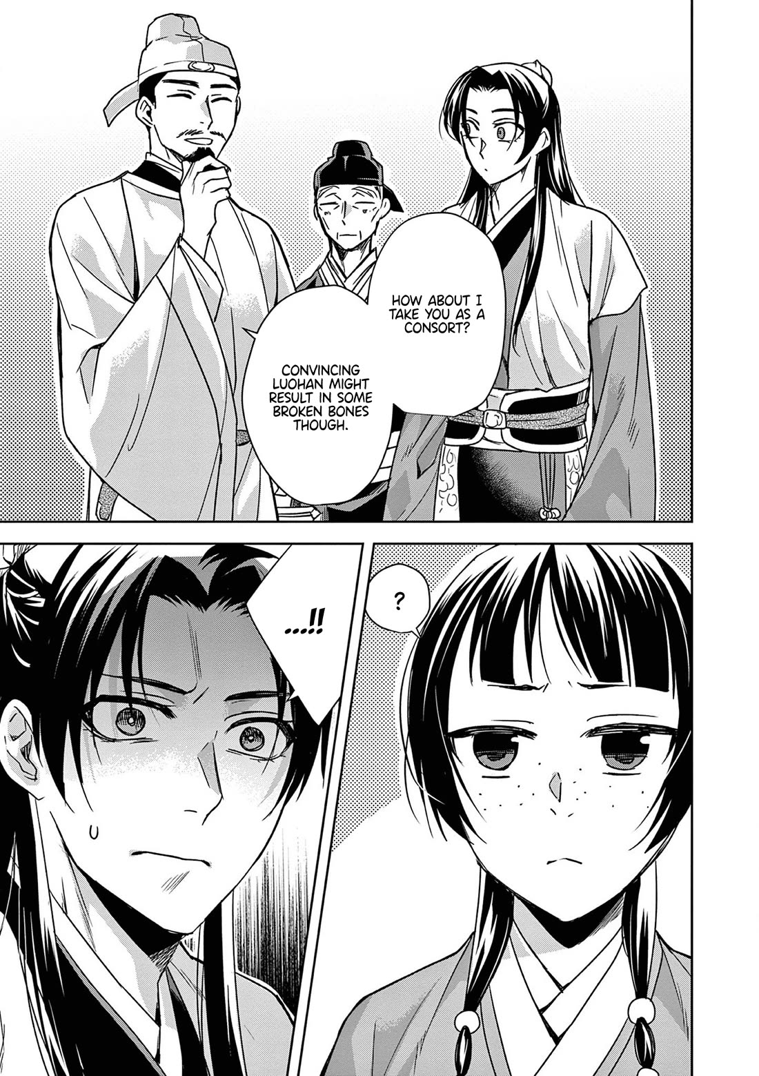 Kusuriya no Hitorigoto - Maomao no Koukyuu Nazotoki Techou Chapter 43 page 9 - Chapter 43: Shrine of Selection (2)