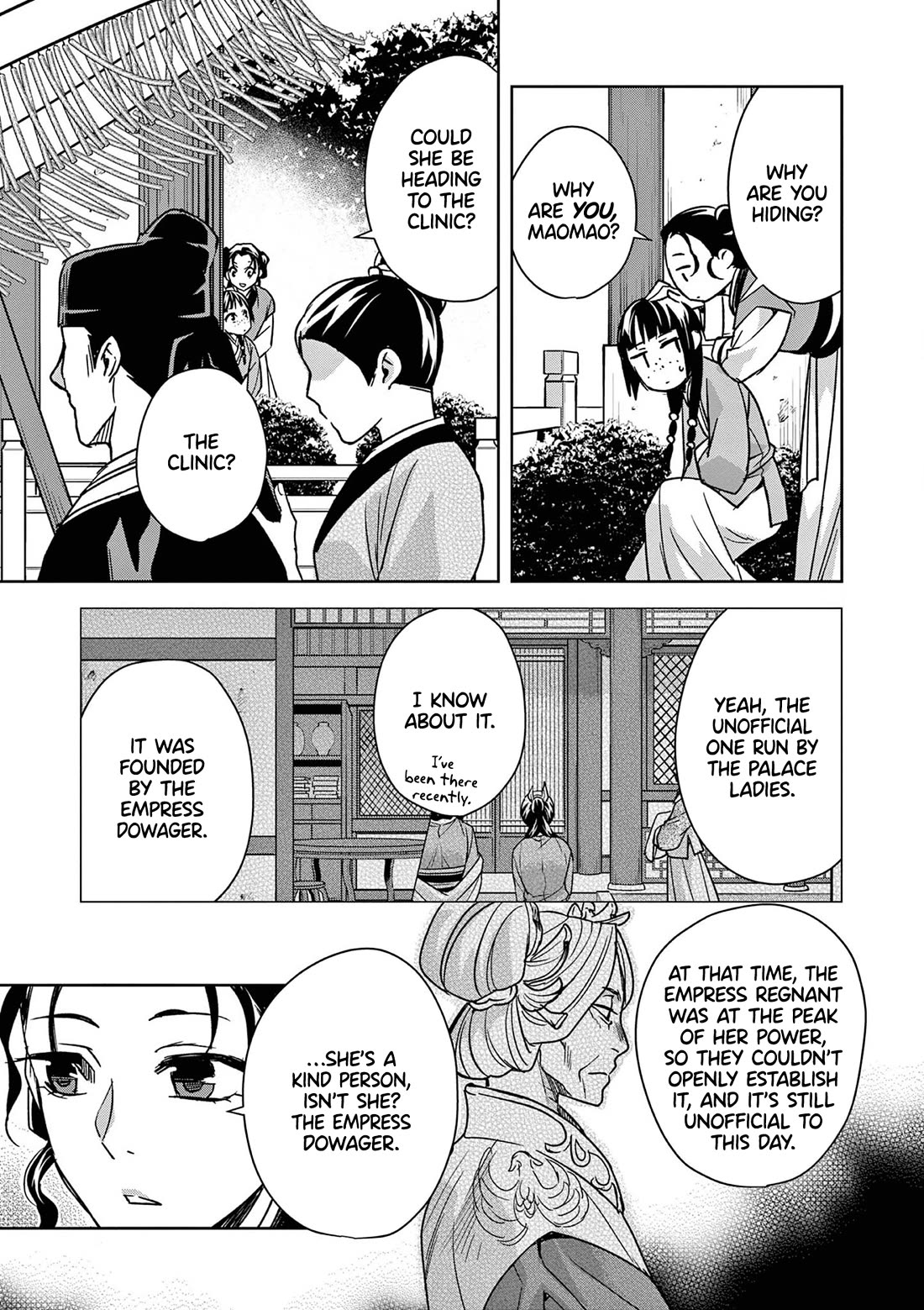 Kusuriya no Hitorigoto - Maomao no Koukyuu Nazotoki Techou Chapter 44 page 21 - Chapter 44: The Empress Dowager