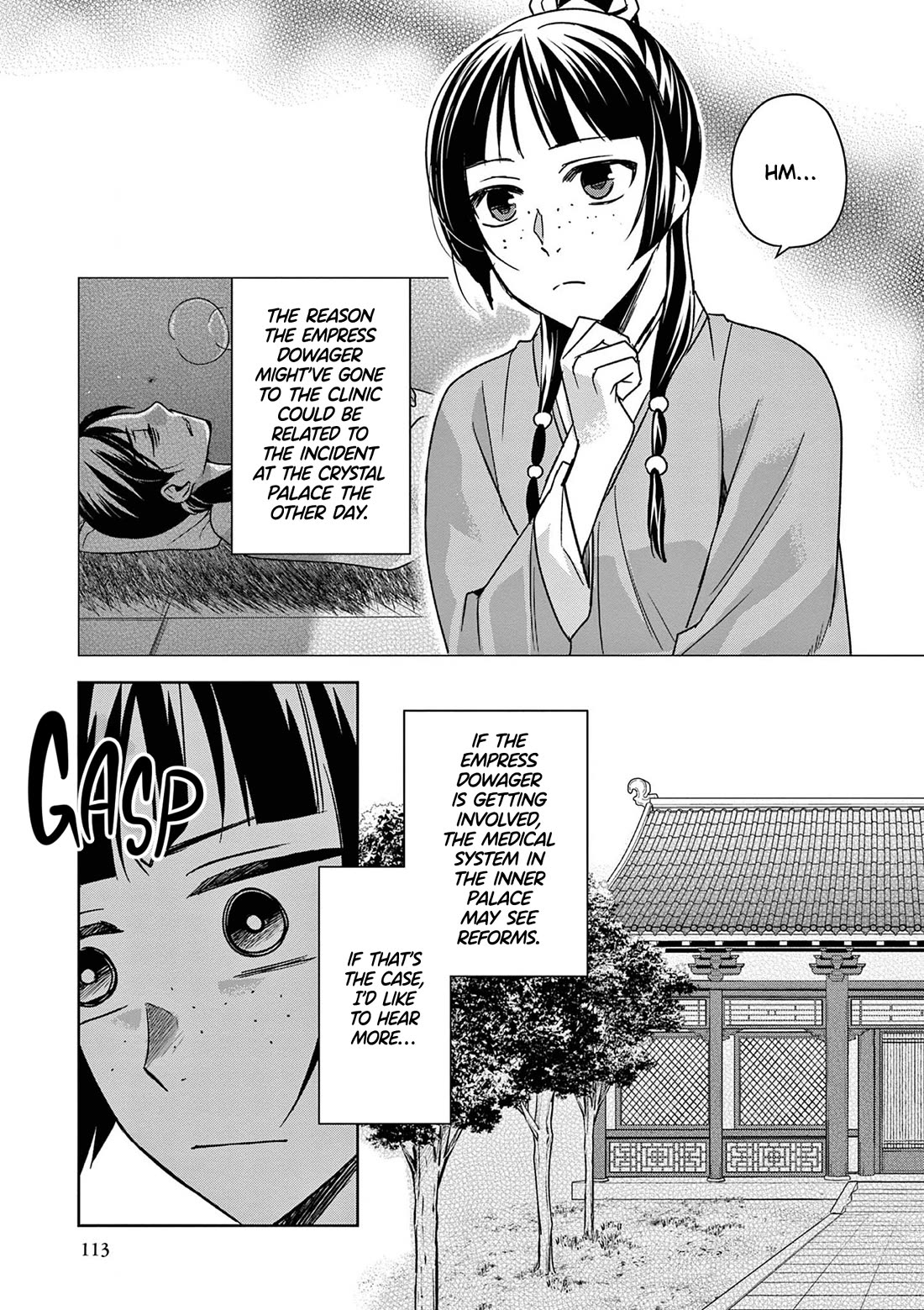 Kusuriya no Hitorigoto - Maomao no Koukyuu Nazotoki Techou Chapter 44 page 23 - Chapter 44: The Empress Dowager