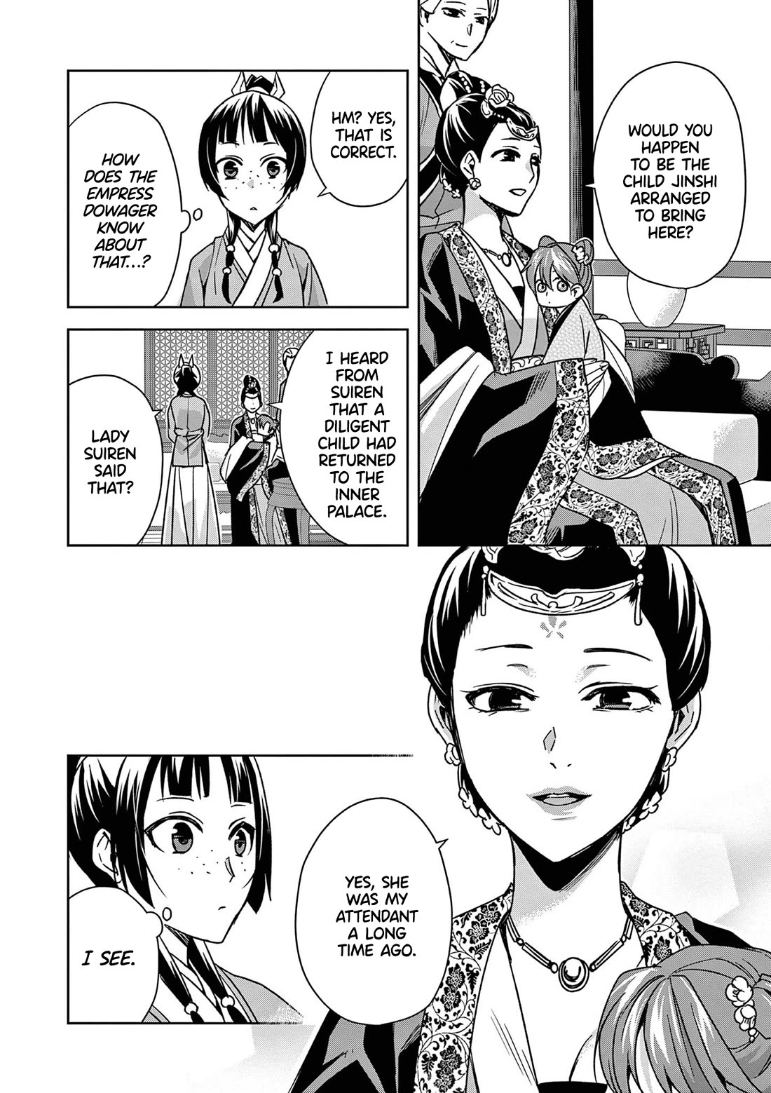 Kusuriya no Hitorigoto - Maomao no Koukyuu Nazotoki Techou Chapter 44 page 30 - Chapter 44: The Empress Dowager