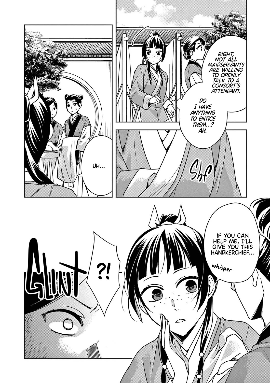 Kusuriya no Hitorigoto - Maomao no Koukyuu Nazotoki Techou Chapter 44 page 7 - Chapter 44: The Empress Dowager