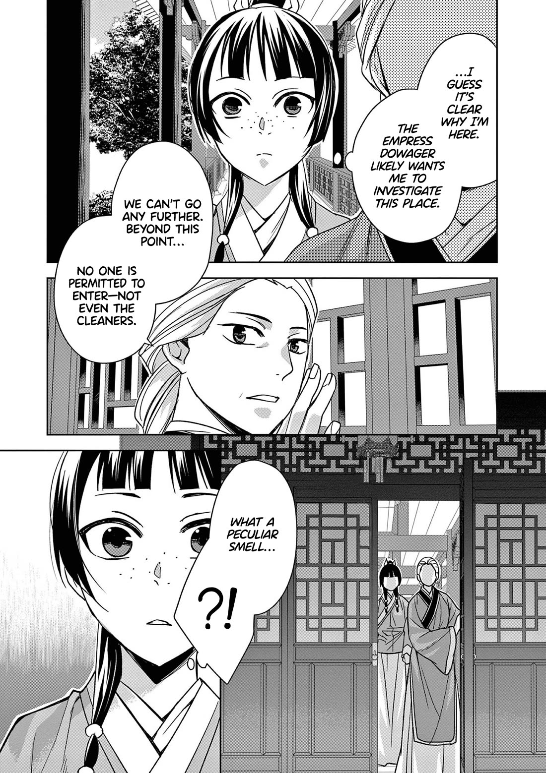 Kusuriya no Hitorigoto - Maomao no Koukyuu Nazotoki Techou Chapter 45 page 14 - Chapter 45: The Late Emperor