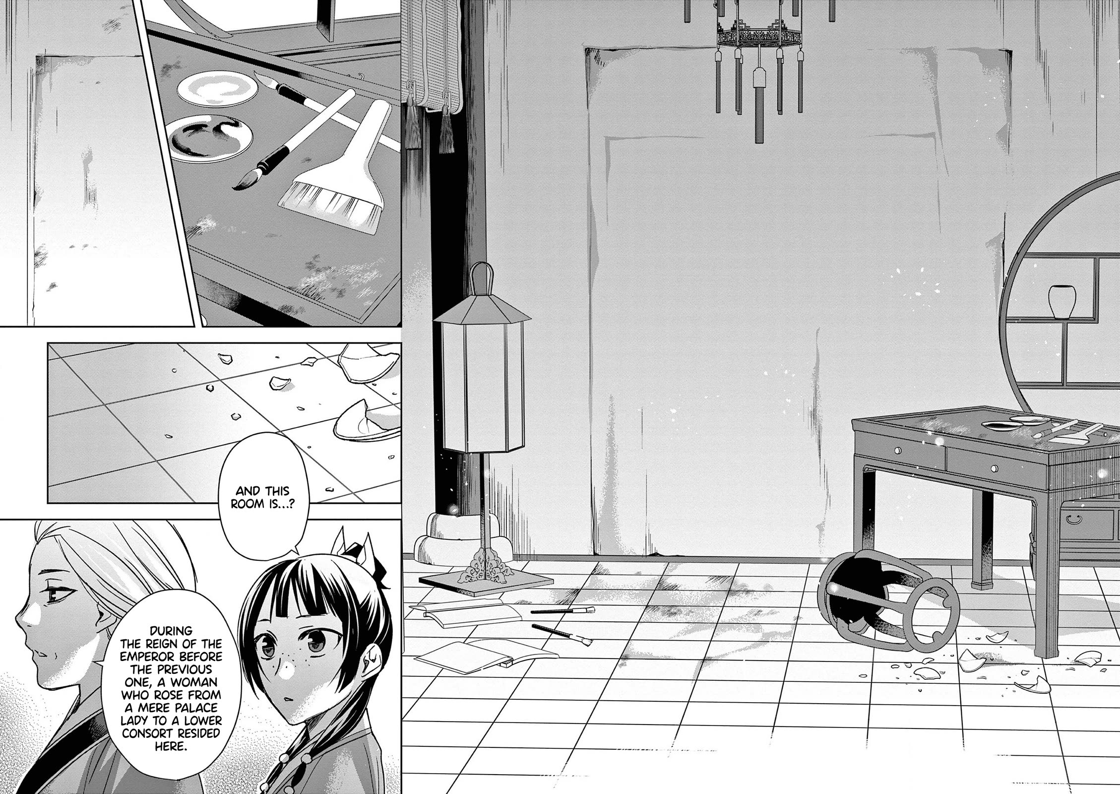 Kusuriya no Hitorigoto - Maomao no Koukyuu Nazotoki Techou Chapter 45 page 15 - Chapter 45: The Late Emperor