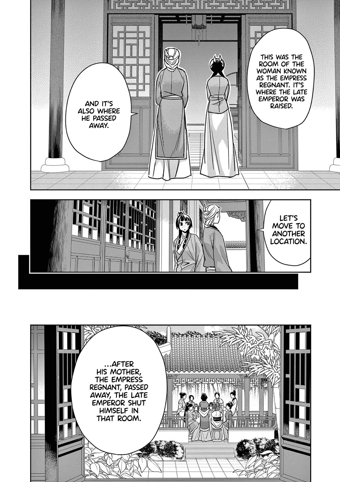 Kusuriya no Hitorigoto - Maomao no Koukyuu Nazotoki Techou Chapter 45 page 16 - Chapter 45: The Late Emperor