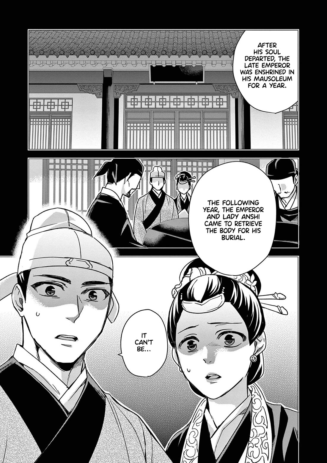 Kusuriya no Hitorigoto - Maomao no Koukyuu Nazotoki Techou Chapter 45 page 19 - Chapter 45: The Late Emperor