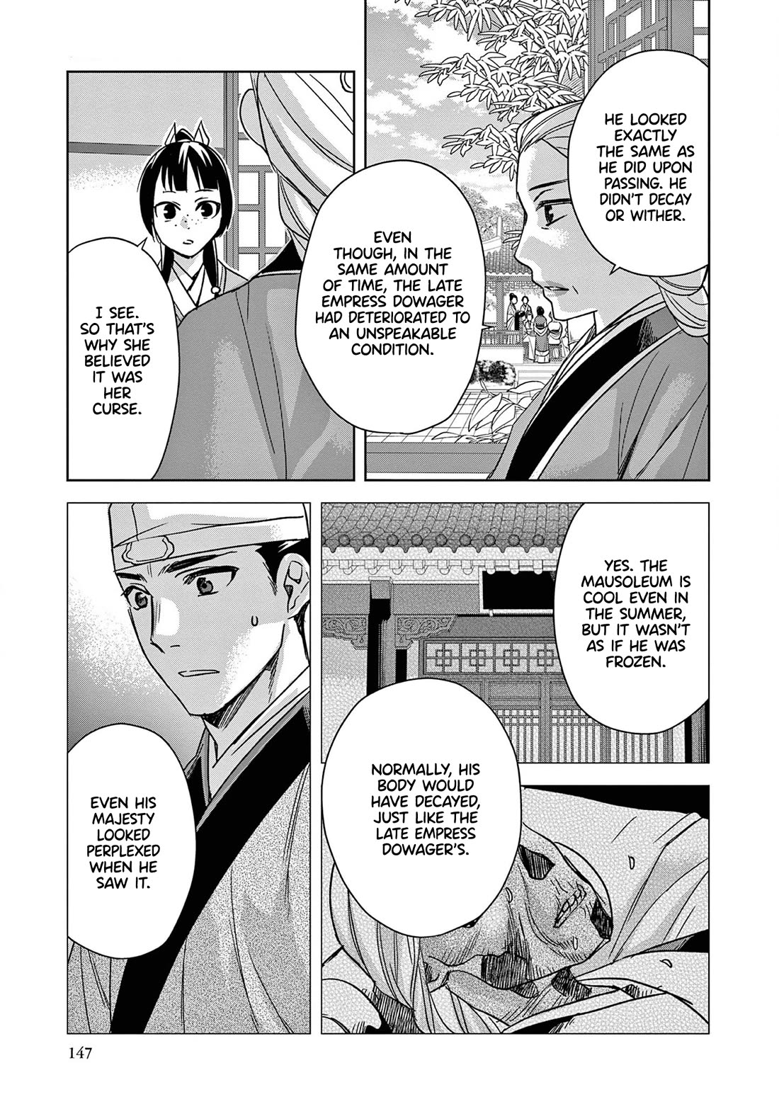 Kusuriya no Hitorigoto - Maomao no Koukyuu Nazotoki Techou Chapter 45 page 21 - Chapter 45: The Late Emperor