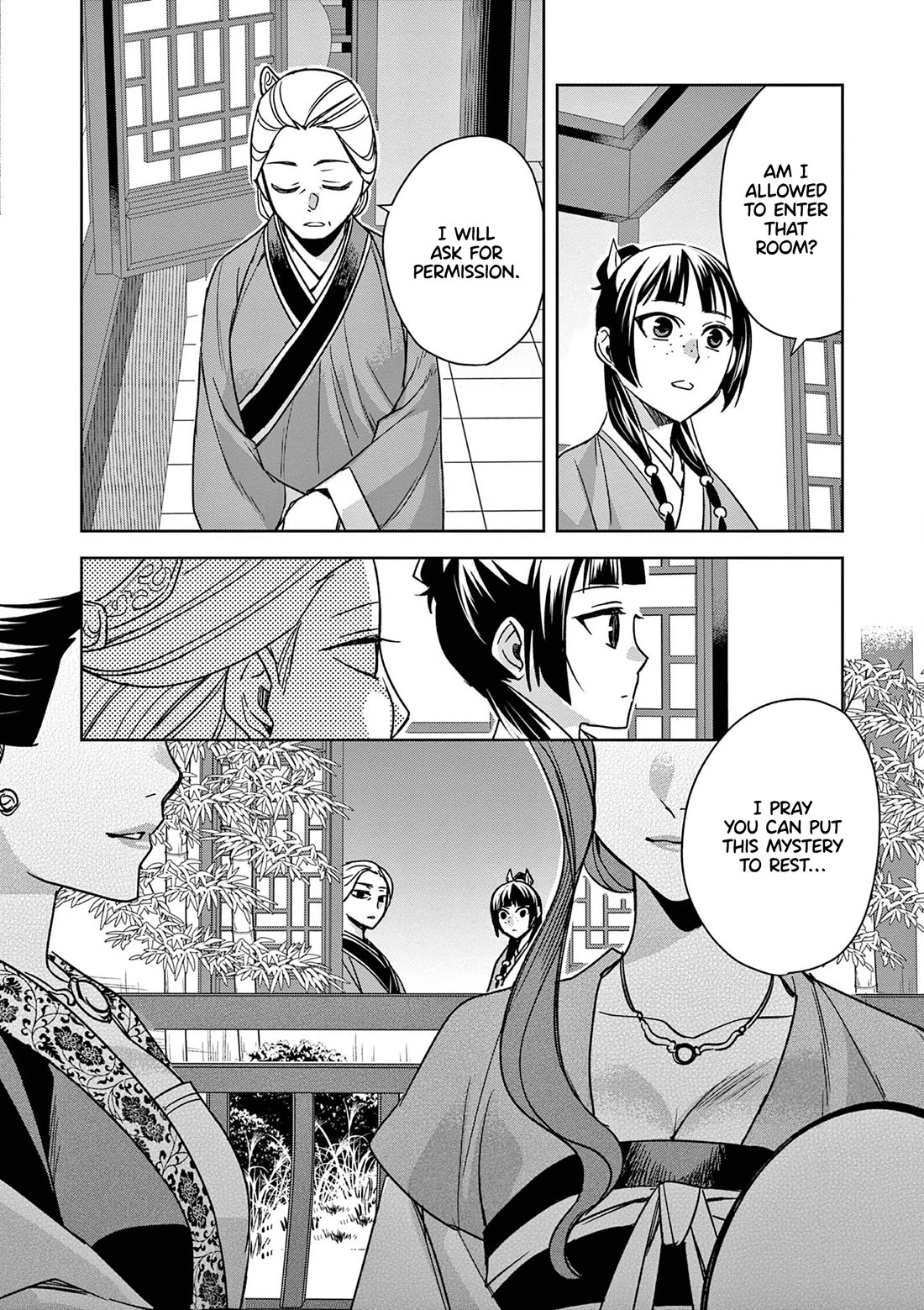 Kusuriya no Hitorigoto - Maomao no Koukyuu Nazotoki Techou Chapter 45 page 24 - Chapter 45: The Late Emperor