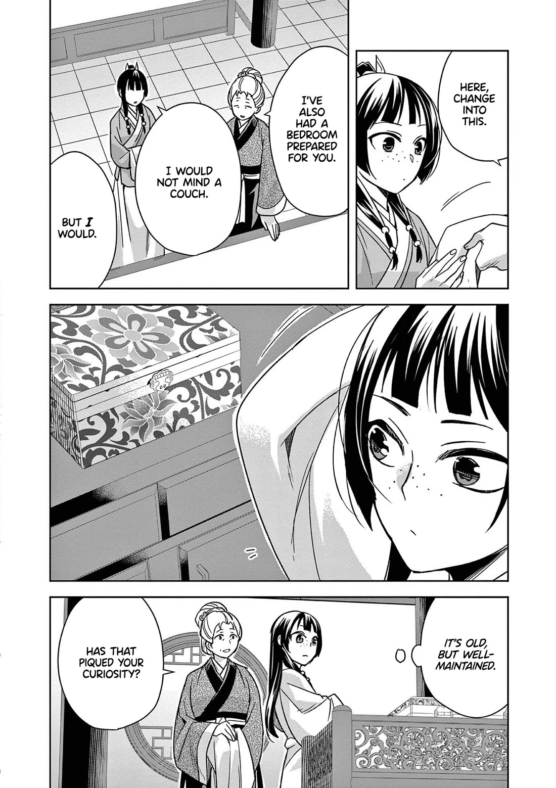 Kusuriya no Hitorigoto - Maomao no Koukyuu Nazotoki Techou Chapter 45 page 26 - Chapter 45: The Late Emperor