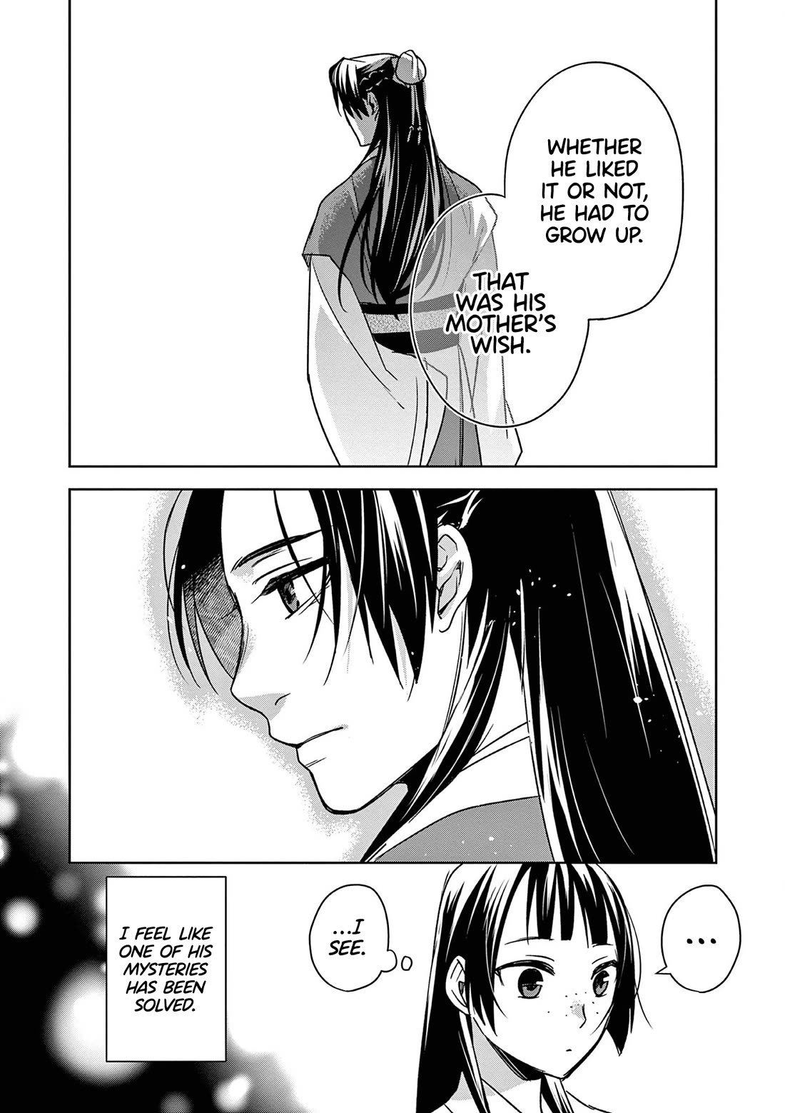 Kusuriya no Hitorigoto - Maomao no Koukyuu Nazotoki Techou Chapter 45 page 31 - Chapter 45: The Late Emperor
