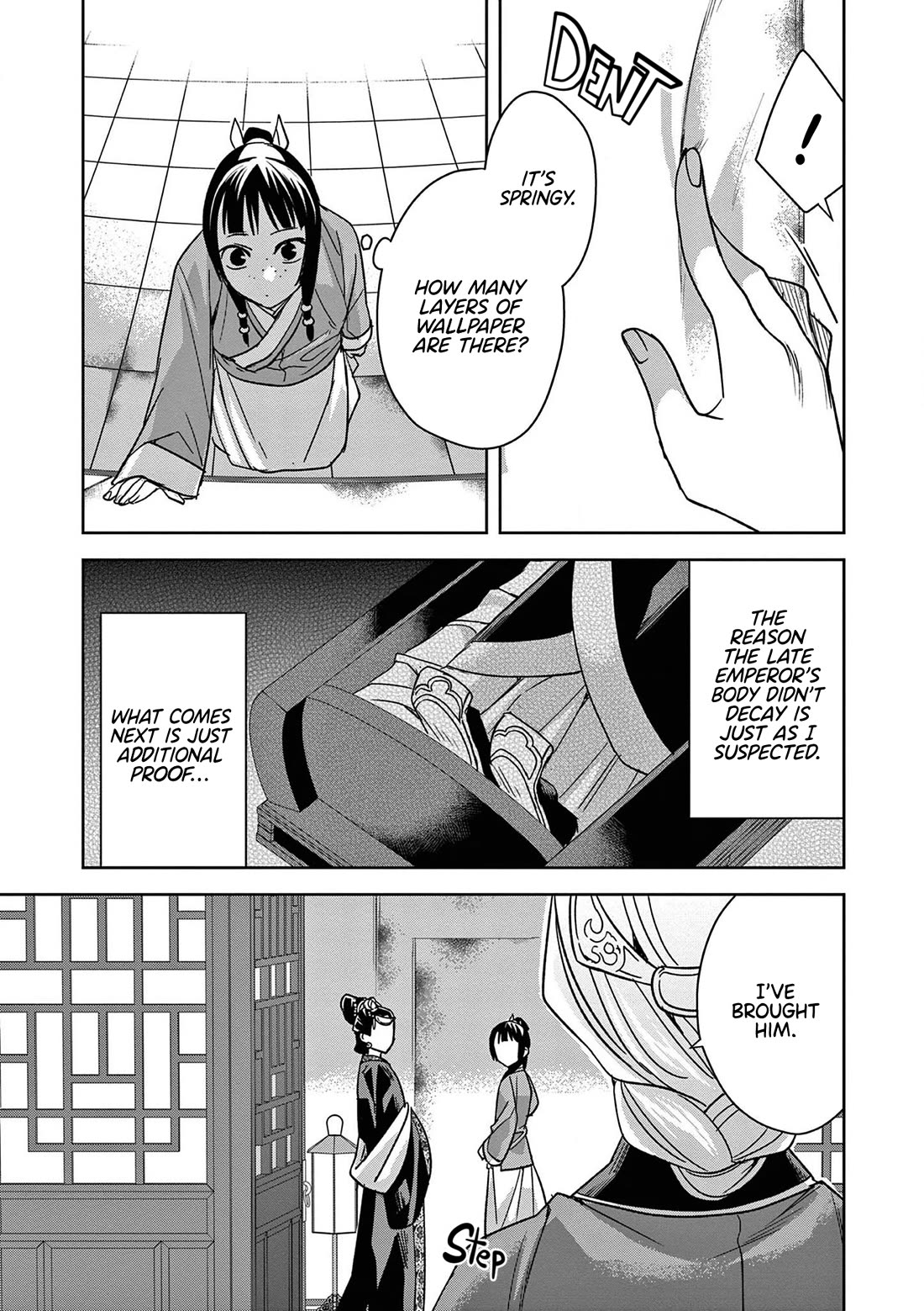 Kusuriya no Hitorigoto - Maomao no Koukyuu Nazotoki Techou Chapter 46 page 16 - Chapter 46: The Late Emperor's Secret
