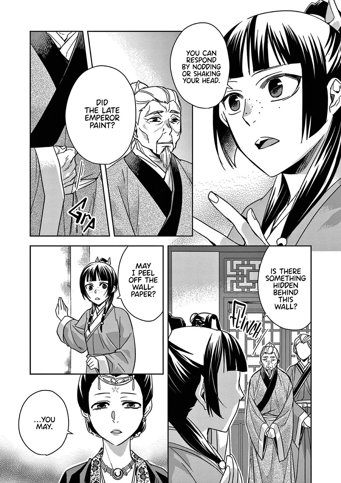 Kusuriya no Hitorigoto - Maomao no Koukyuu Nazotoki Techou Chapter 46 page 18 - Chapter 46: The Late Emperor's Secret