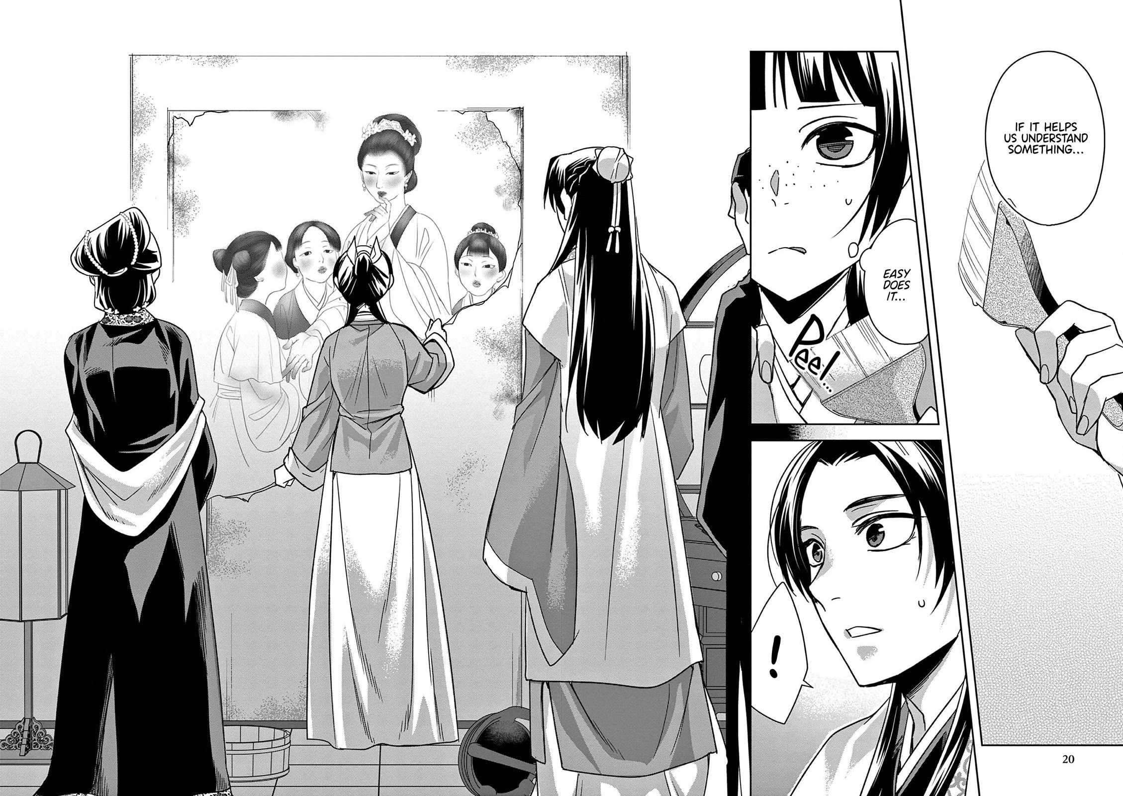 Kusuriya no Hitorigoto - Maomao no Koukyuu Nazotoki Techou Chapter 46 page 19 - Chapter 46: The Late Emperor's Secret