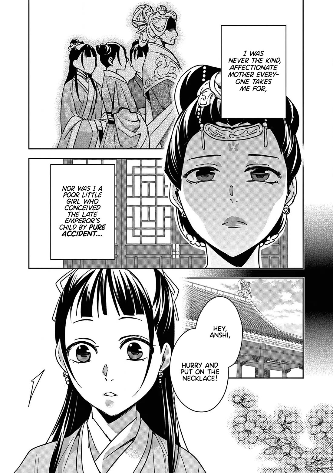 Kusuriya no Hitorigoto - Maomao no Koukyuu Nazotoki Techou Chapter 46 page 29 - Chapter 46: The Late Emperor's Secret