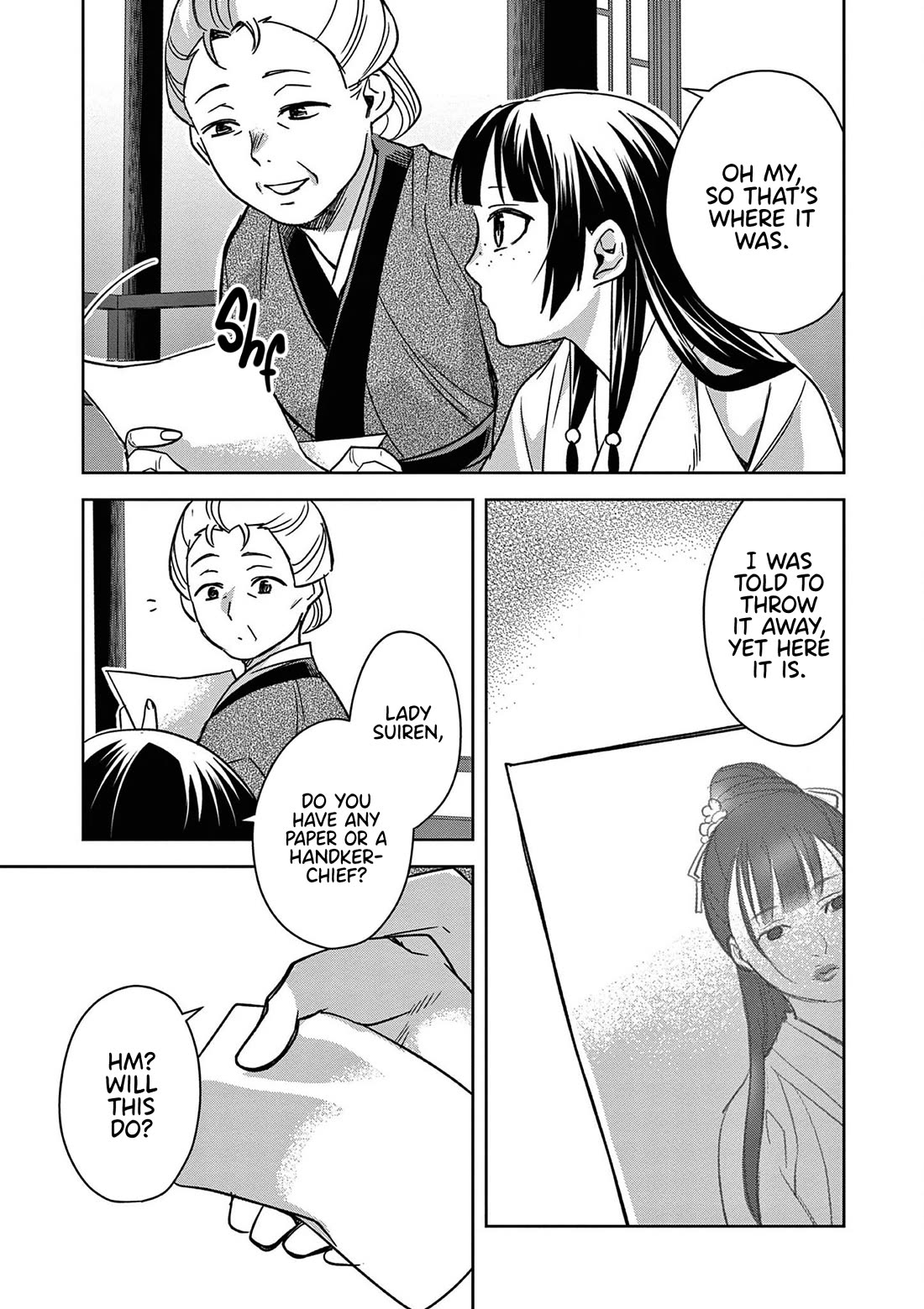 Kusuriya no Hitorigoto - Maomao no Koukyuu Nazotoki Techou Chapter 46 page 7 - Chapter 46: The Late Emperor's Secret