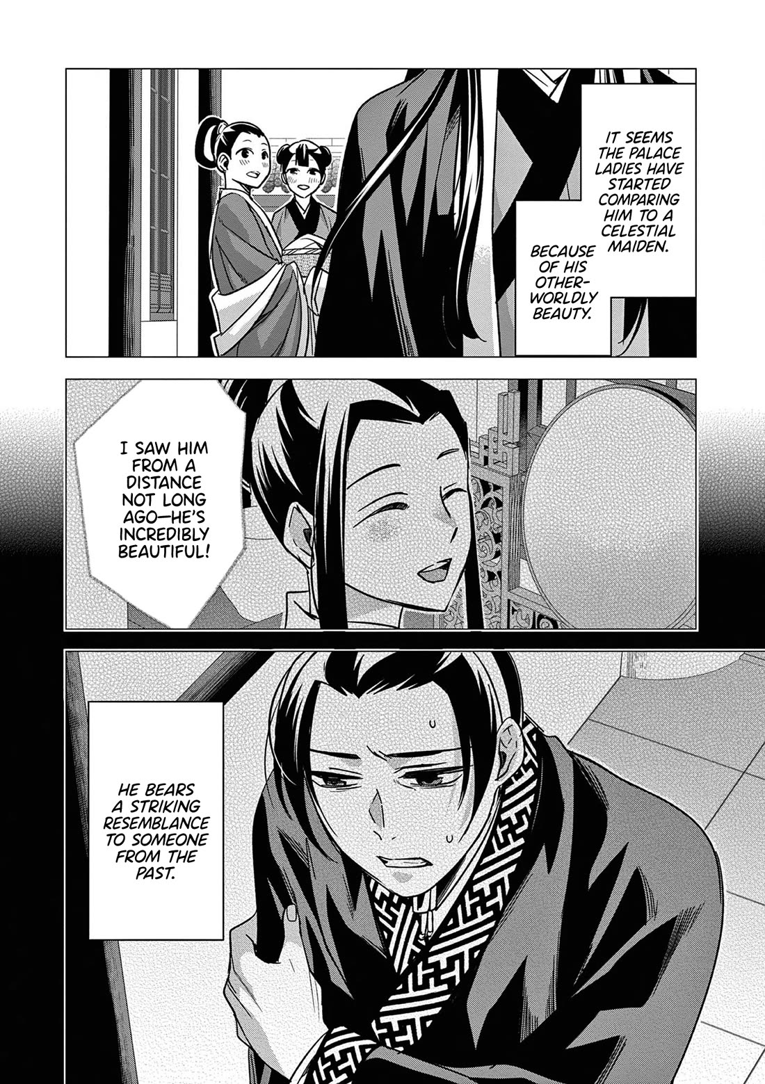 Kusuriya no Hitorigoto - Maomao no Koukyuu Nazotoki Techou Chapter 47 page 13 - Chapter 47: The Woman In Yellow