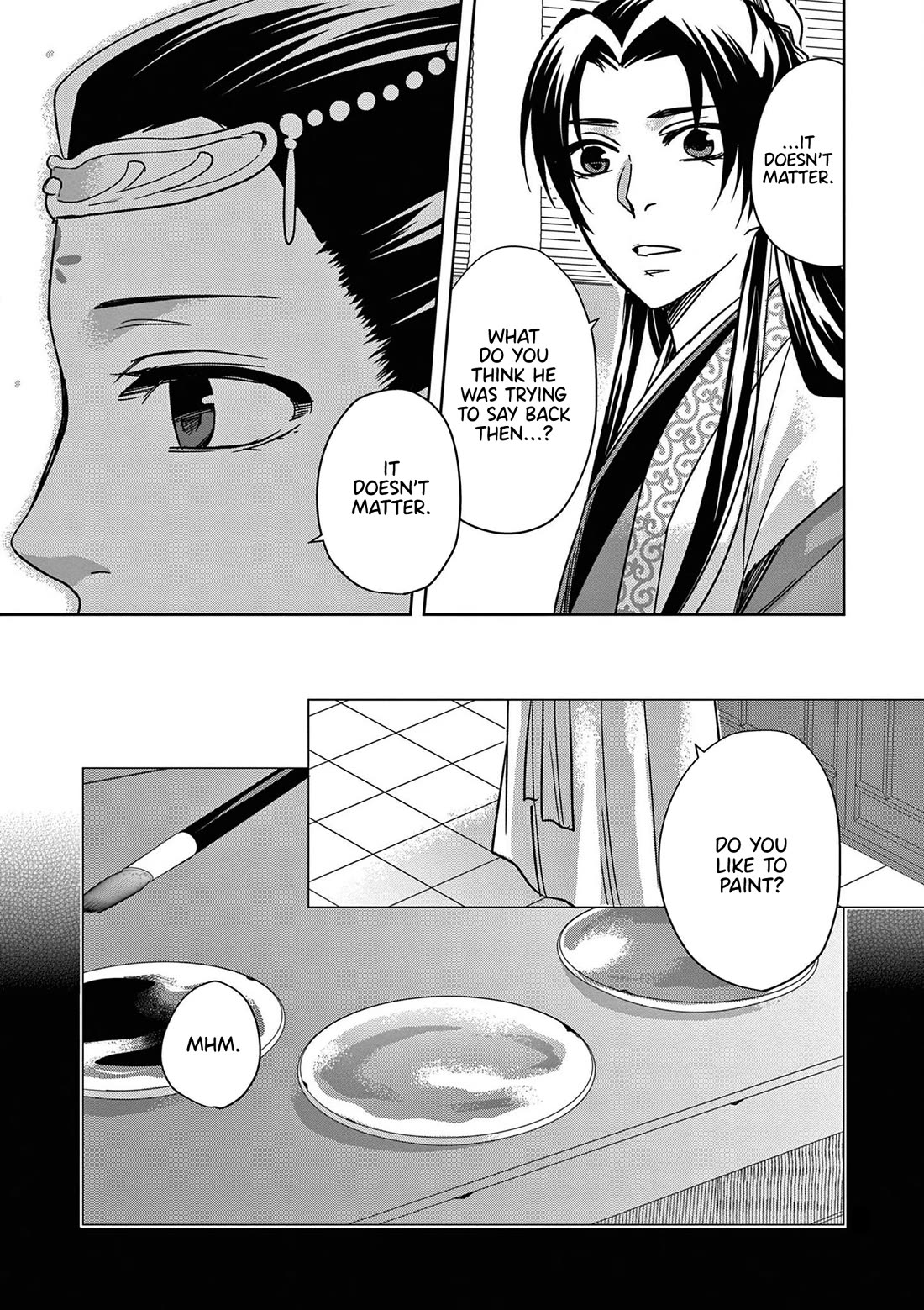 Kusuriya no Hitorigoto - Maomao no Koukyuu Nazotoki Techou Chapter 47 page 18 - Chapter 47: The Woman In Yellow