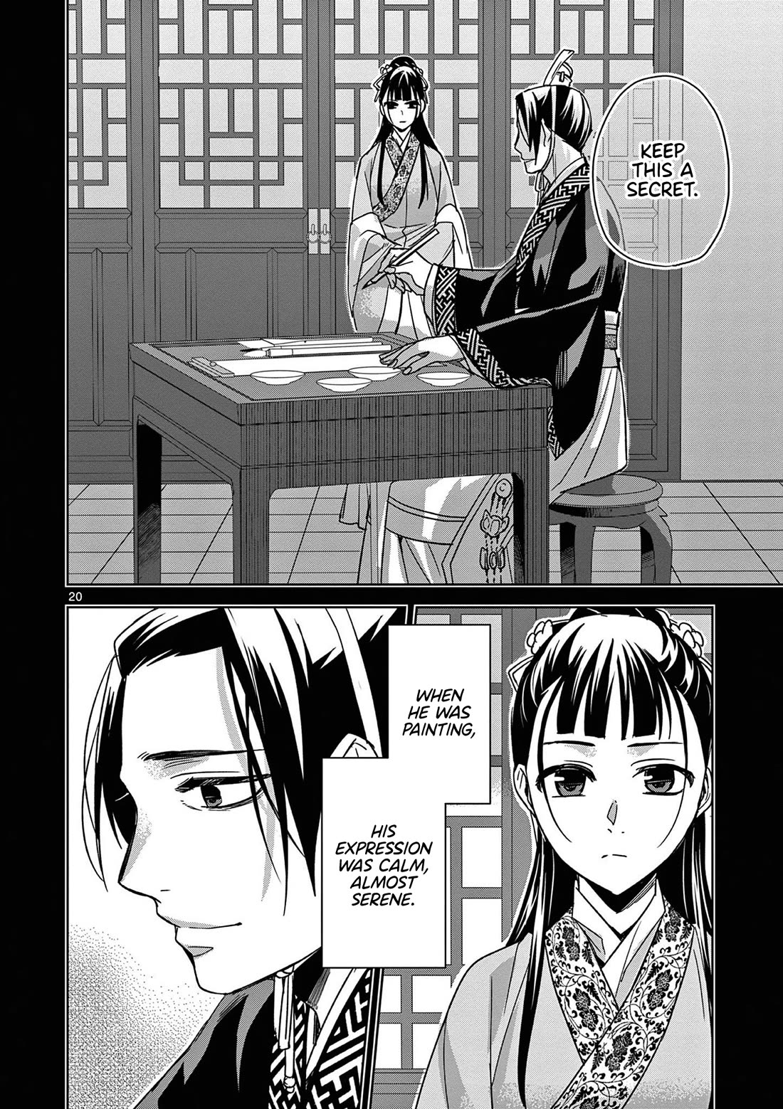 Kusuriya no Hitorigoto - Maomao no Koukyuu Nazotoki Techou Chapter 47 page 19 - Chapter 47: The Woman In Yellow